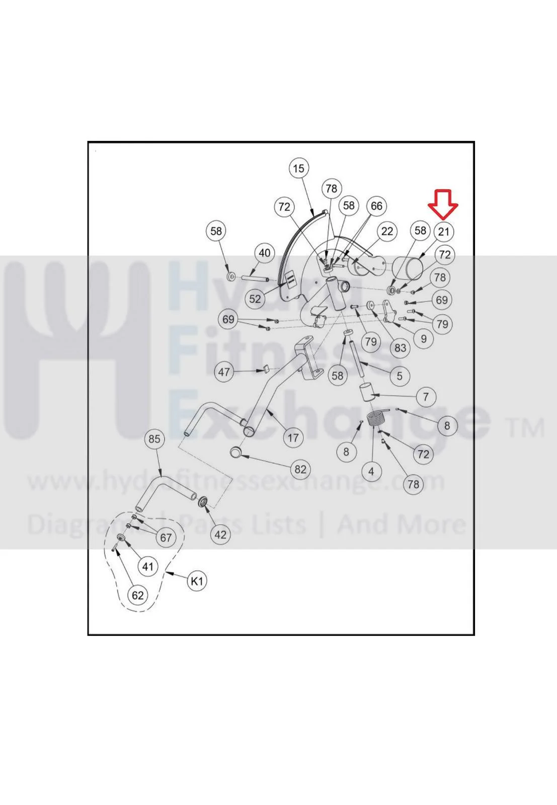 Cybex 11020 11010 Strength System Counter Weight 11010-330 - Image 2