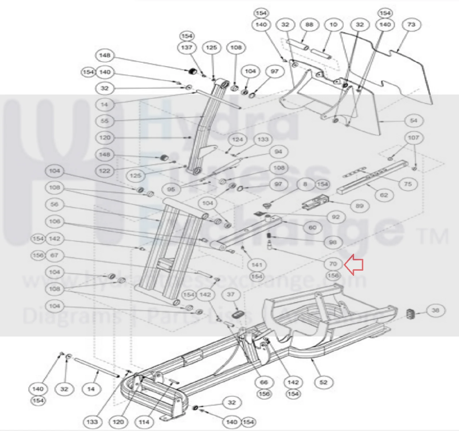 Cybex 20040 - Leg Press Strength System Detent Pin 20040-372 - Image 2