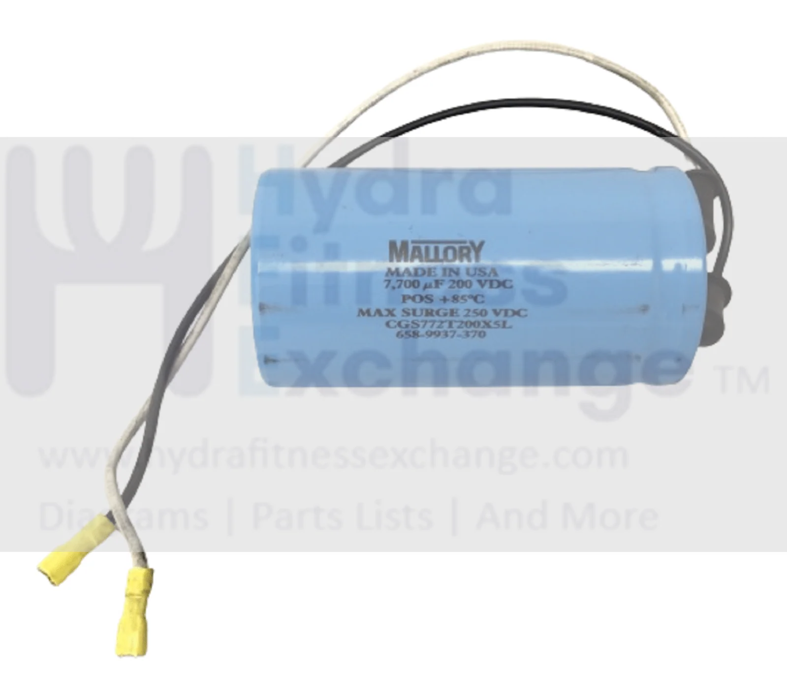 Cybex 300T Treadmill Capacitor 200VDC CA-10432 7700uF