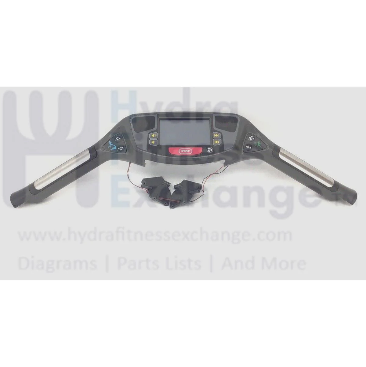 Cybex 770T 790T Treadmill Center Pulse Bar Handlebar w pod KPL-23294
