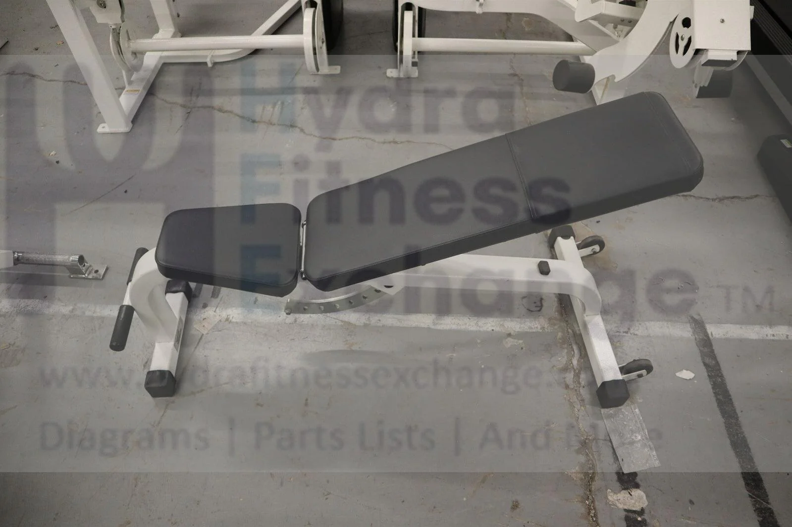 Cybex Adjustable FI Flat Inckine Bench 543791 Freeweights & Accessories - Image 2