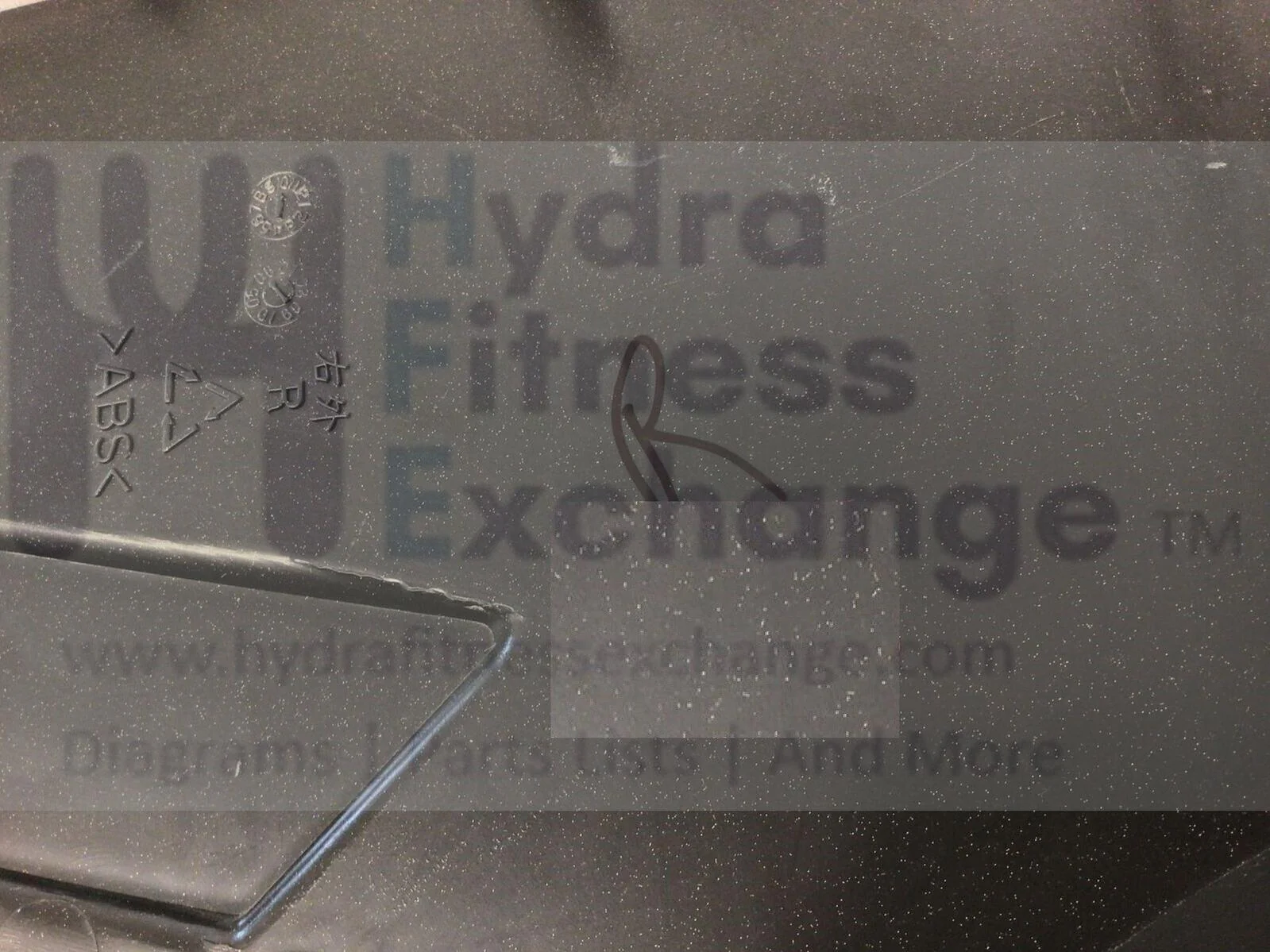 Cybex Arc Trainer 360A 362A Elliptical Right Outer Bottle Water Cover KPL-22065 - Image 3