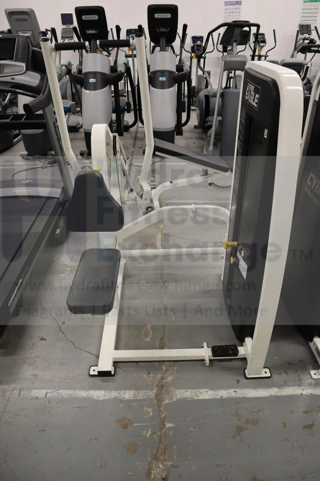 Cybex Cybex Eagle Chest Supported Incline Pull Back 1102091 Strength System - Image 3
