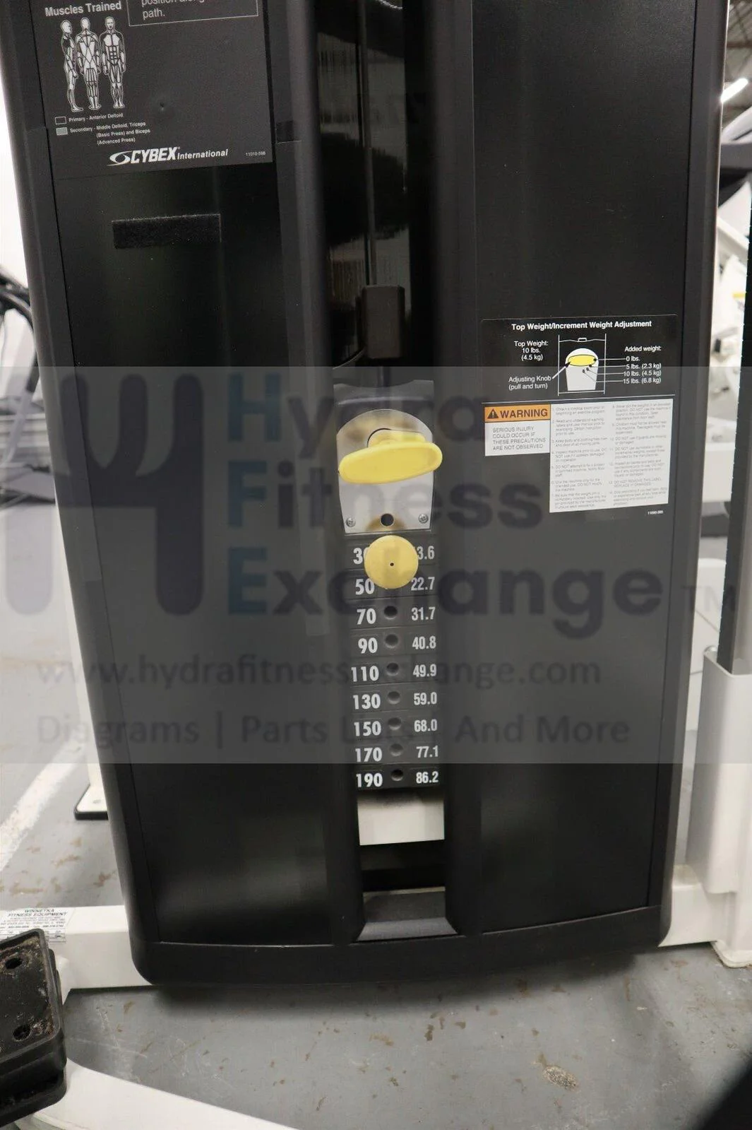 Cybex Eagle Overhead Shoulder Press 1101091 Strength System - Image 3