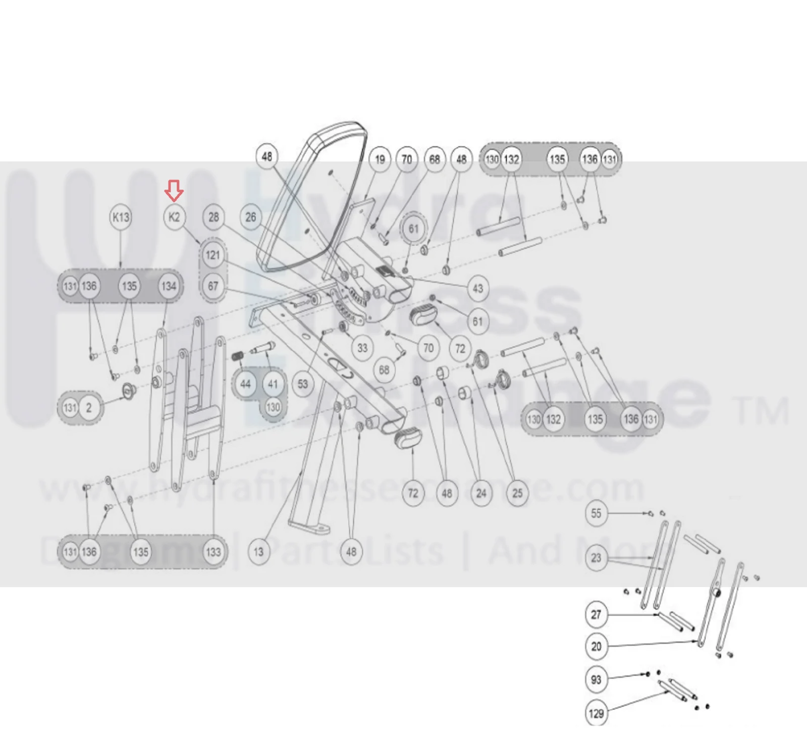 Cybex Strength System Bumper Replacement Kit 12050K007 - Image 3