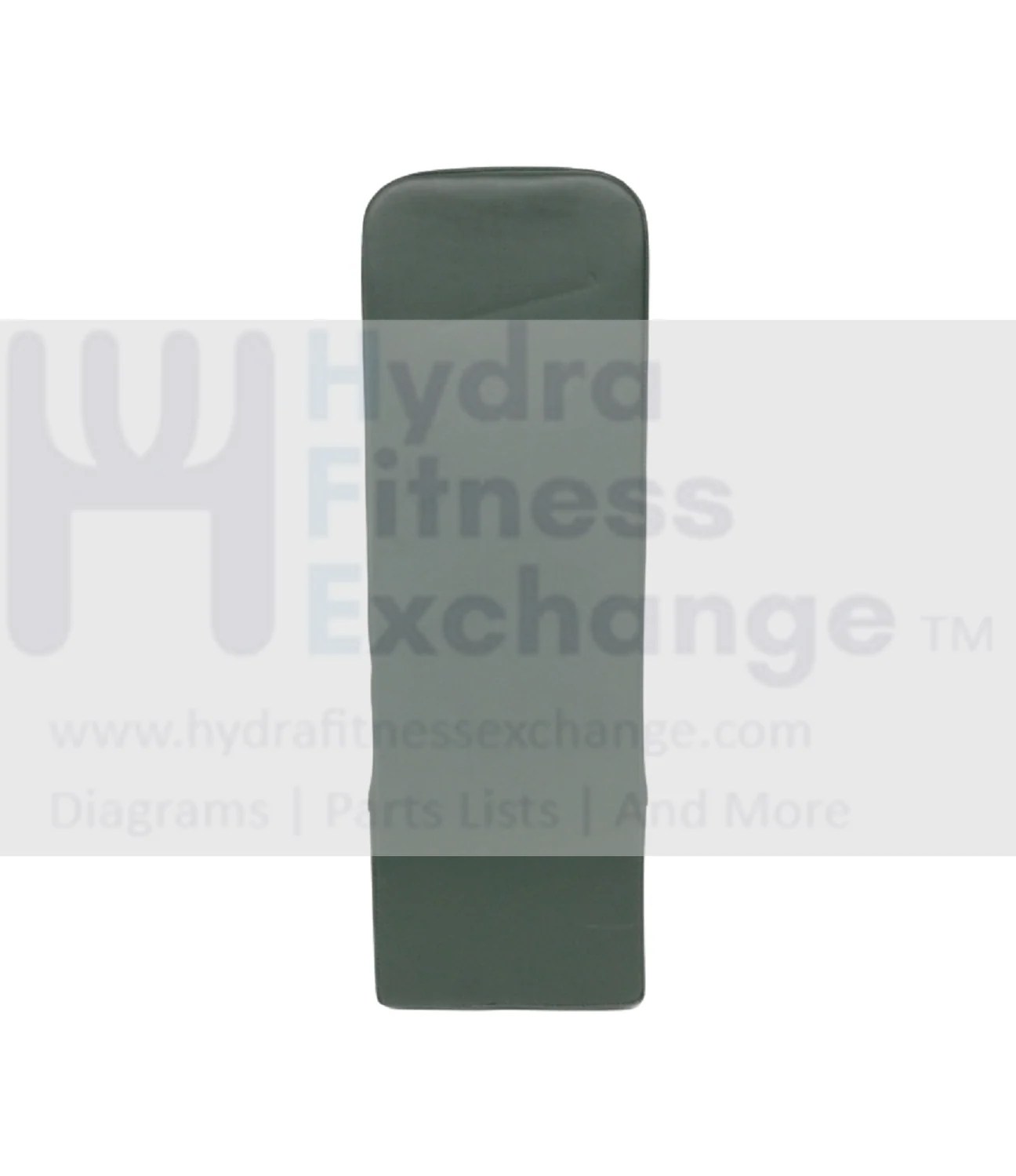Cybex Strength System Dark Green Leg Curl Extension Back Pad 0318602