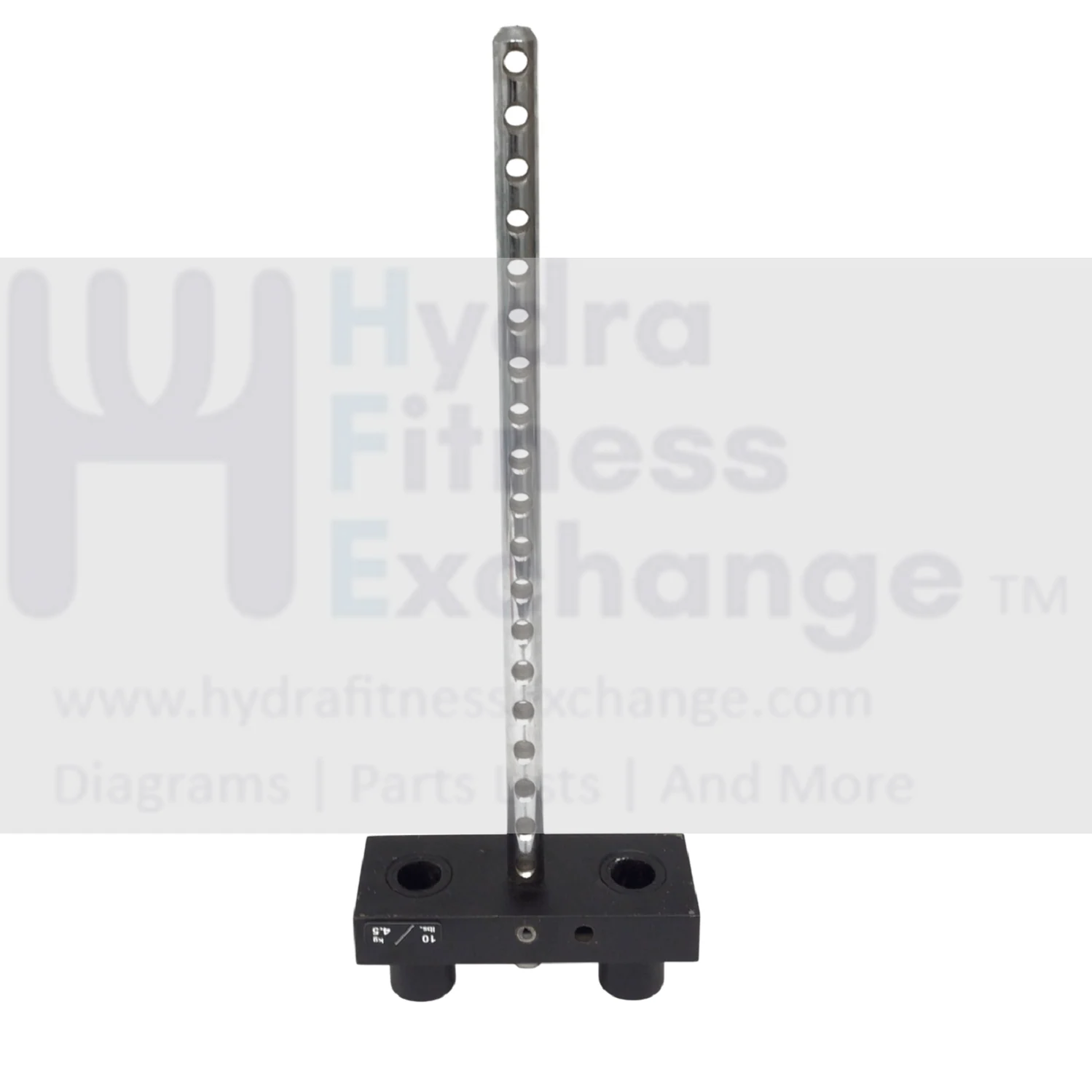Cybex Strength System Head Weight and Selector Stem Guide Rod 1" Center to 5" - Image 2
