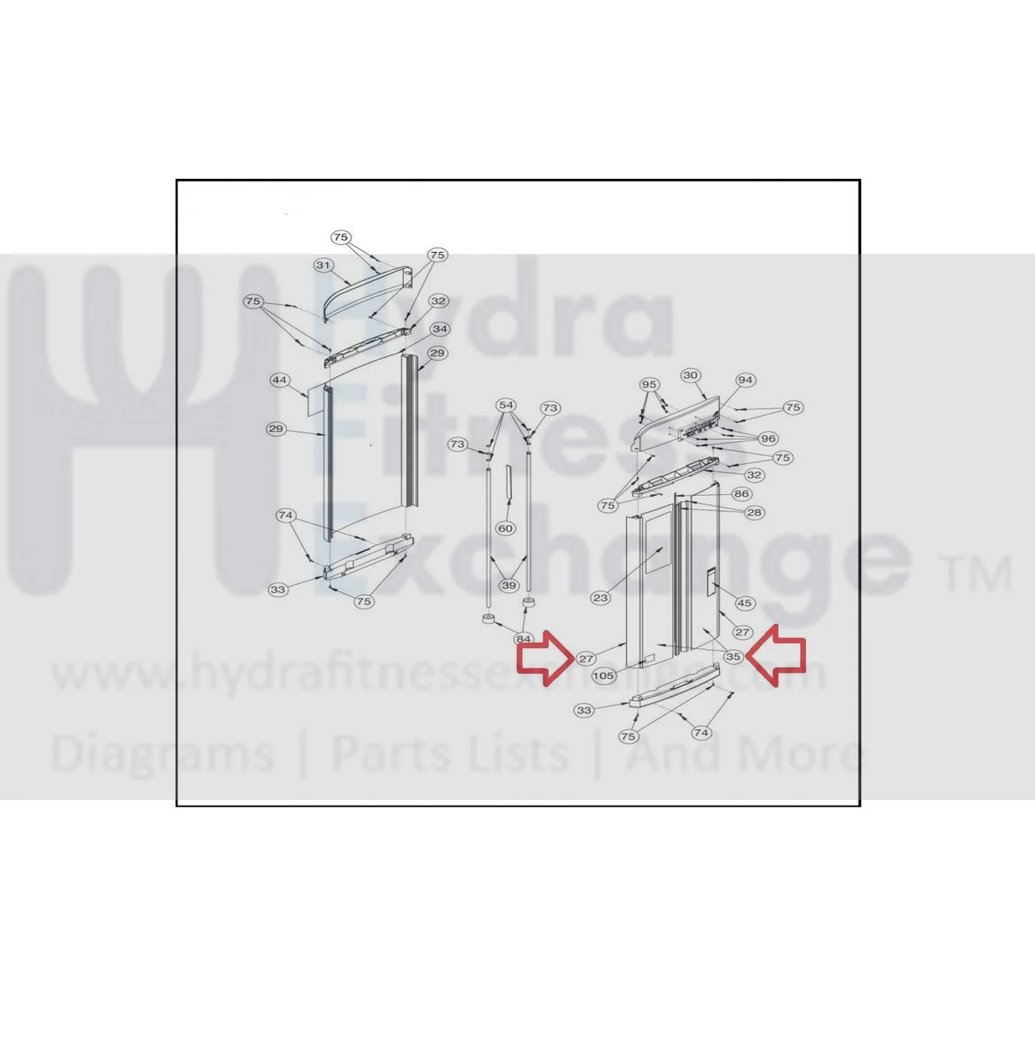Cybex Strength System Overhead Press 11040-762  & 11040-750 & 4605-381-4 - Image 2