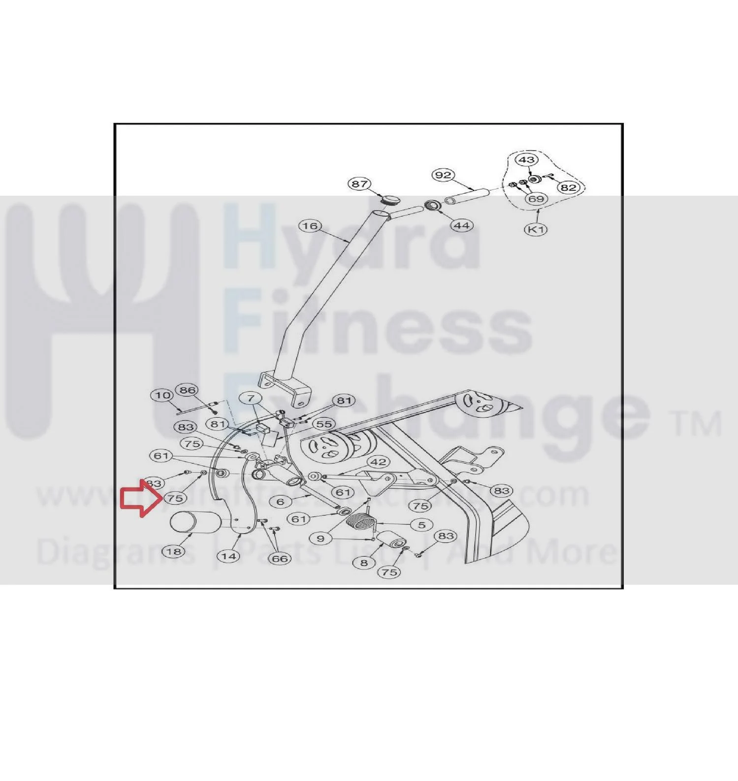 Cybex Strength System Sae Washer .375 HS347600 - Image 3