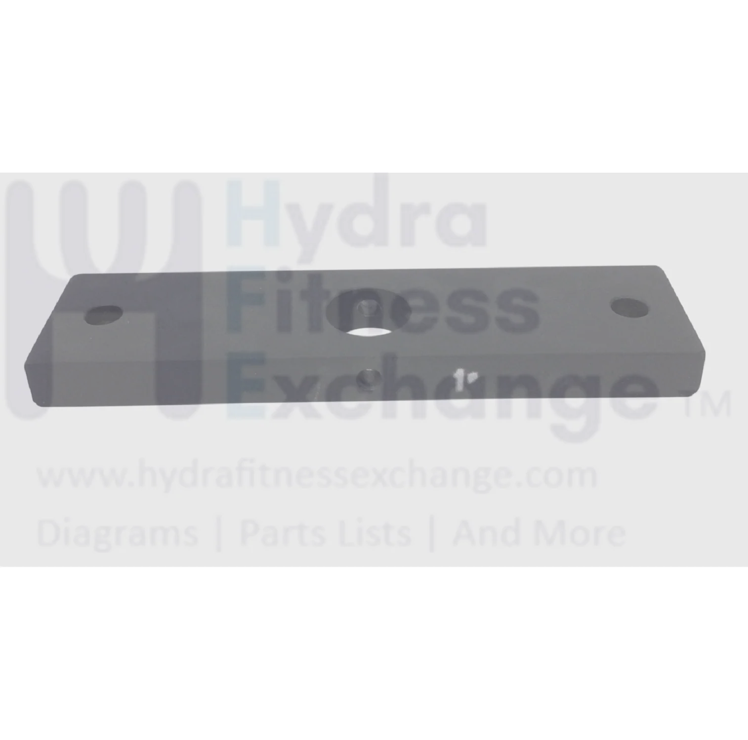 Cybex Strength System Weight Stack Plate L 12"  W 3" H 1" Guide Rod ID .67" - Image 2