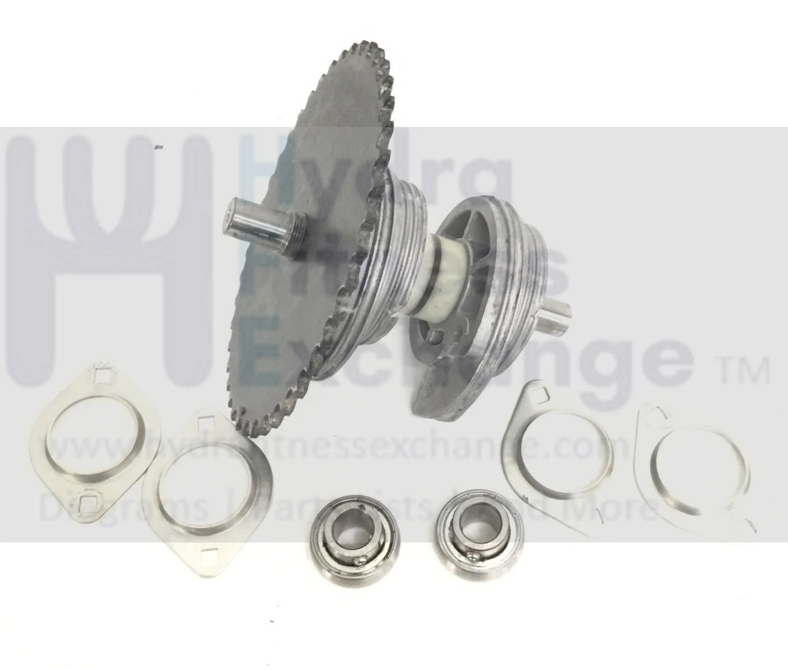 Cybex Tectrix 800S-CT Climber Clutch Gear Transmission W/ Bearings SK-16763 - Image 2