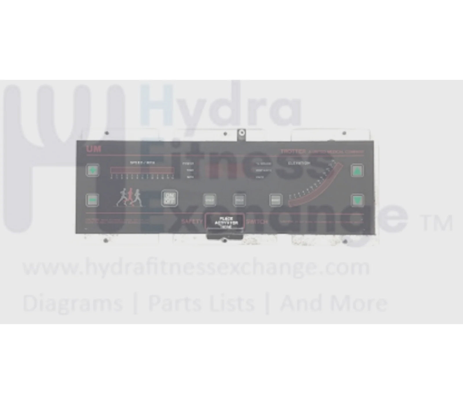 Cybex Trotter 460 Treadmill Display Console Panel 460-Display-C