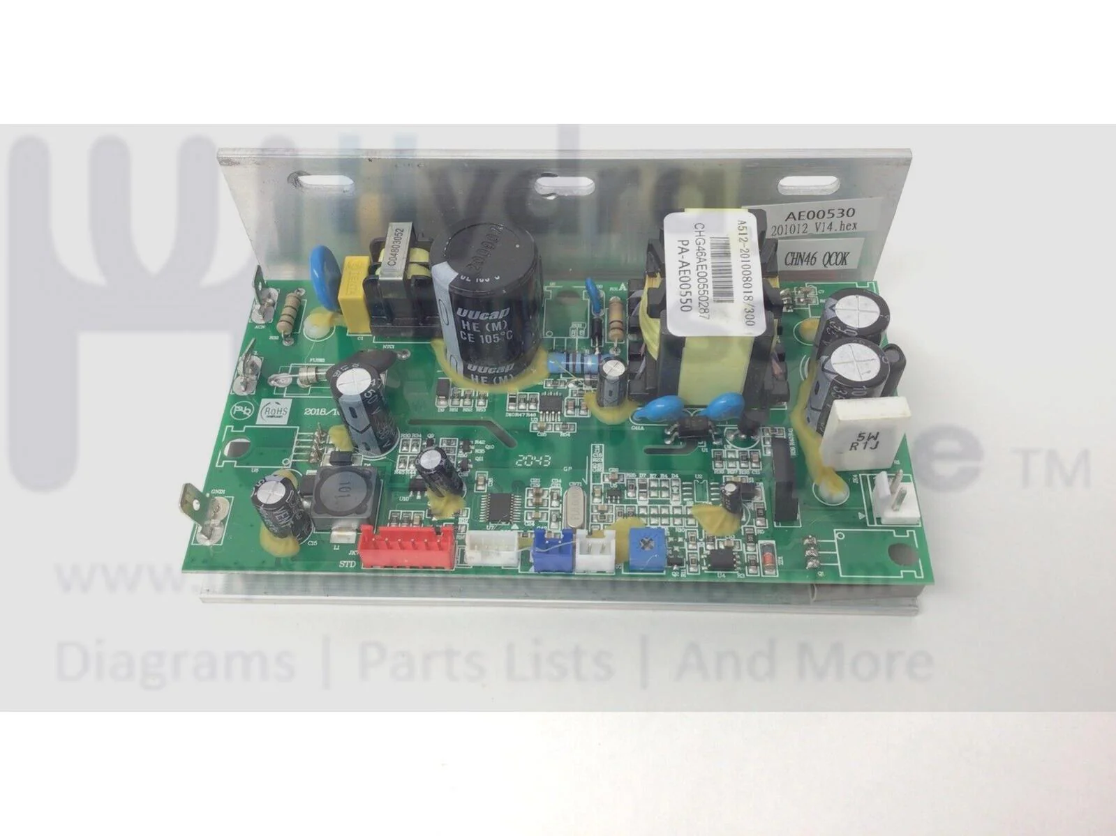 Diamonback 1260SR Recumbent Bike Lower Motor Control Board Controller AE00530