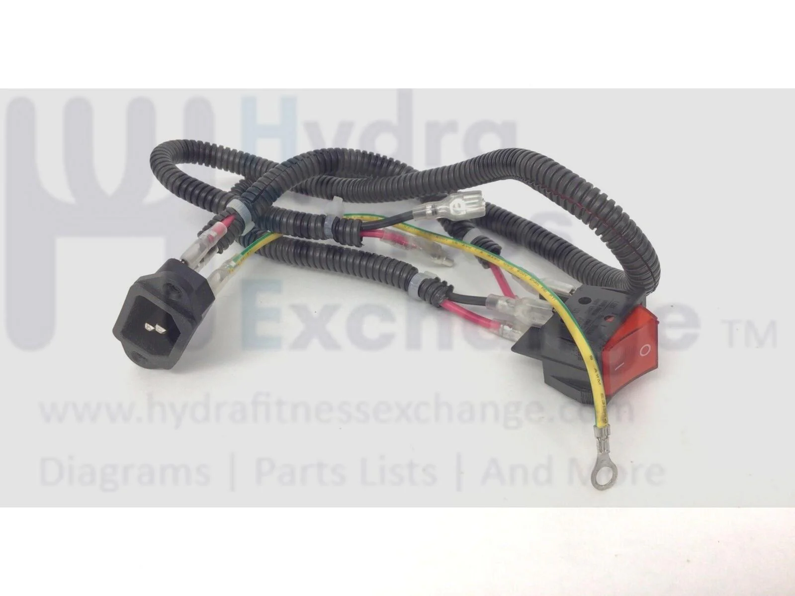 Diamonback Recumbent Bike Power Delivery Cable Entry Inlet On Off Power Switch