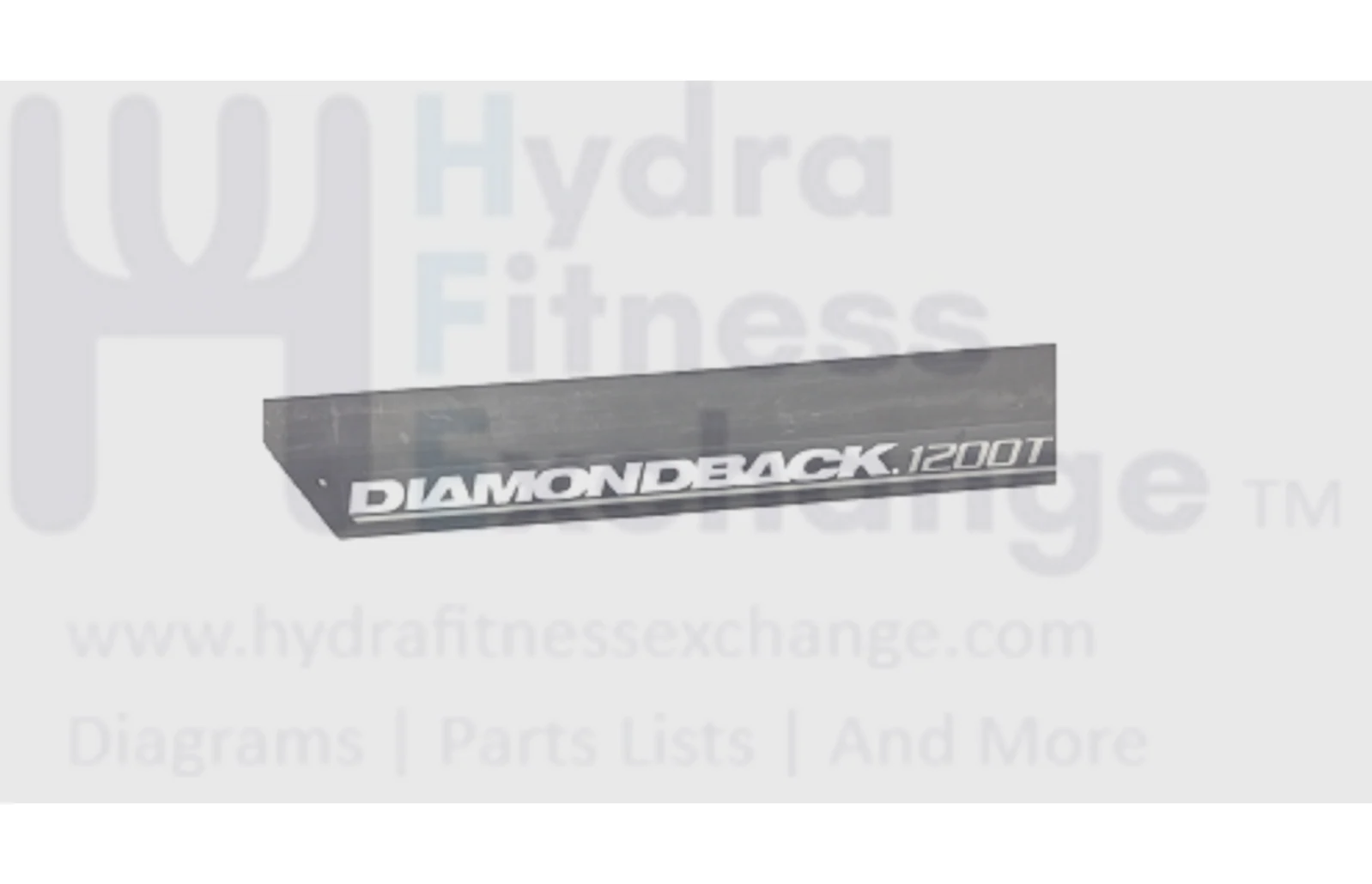 Diamondback 1200T Treadmill Left Side Rail - Image 2