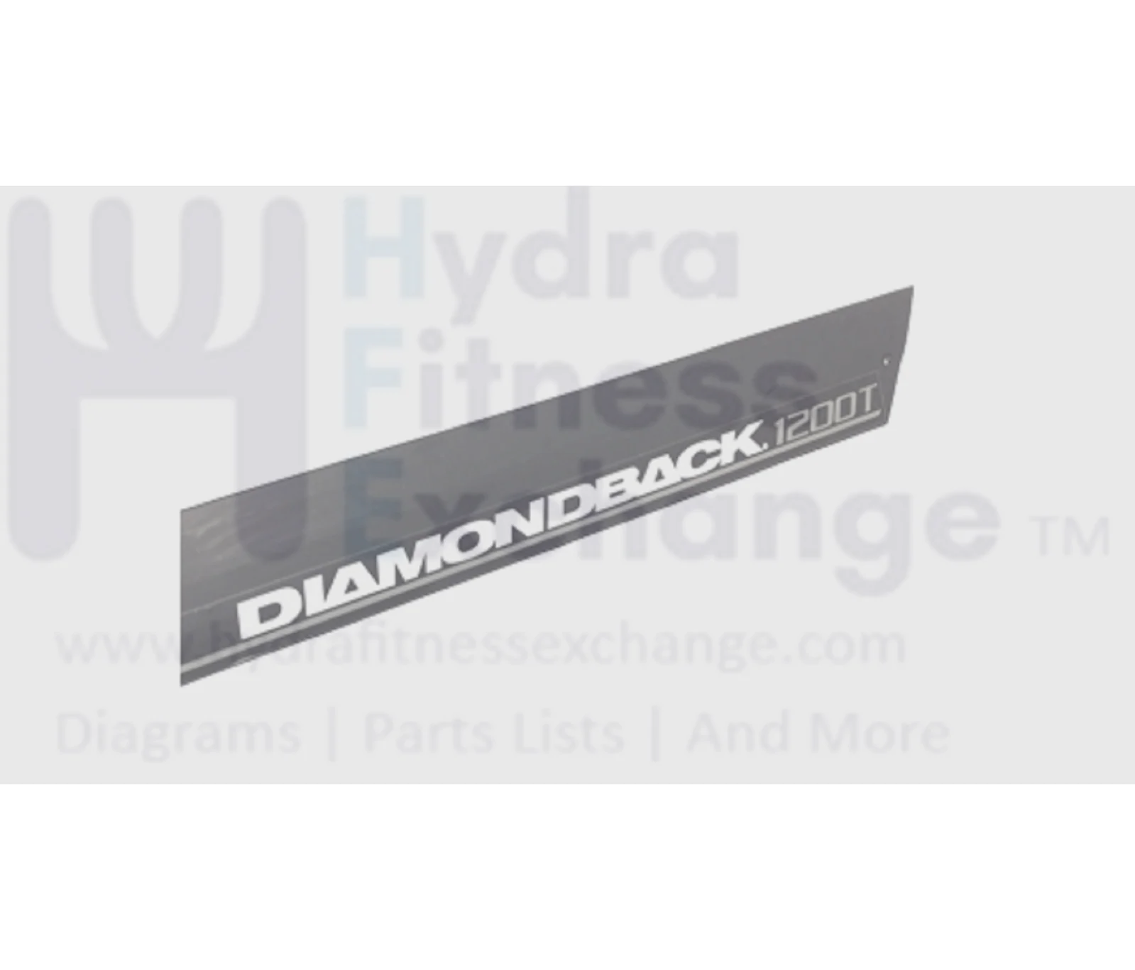 Diamondback 1200T Treadmill Right Side Rail - Image 2