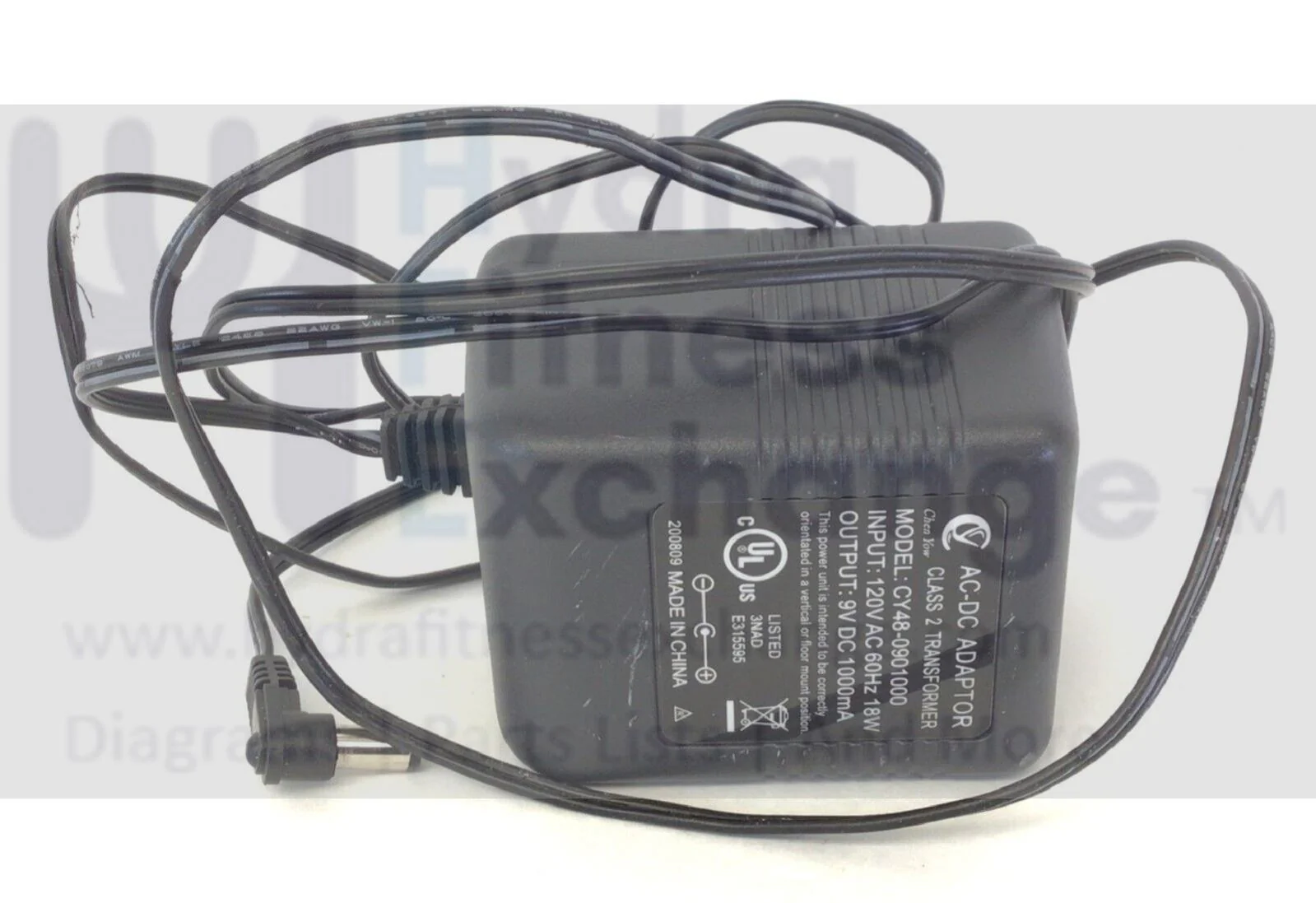 Diamondback Recumbent Bike AC Power Supply Adaptor 22-09-354