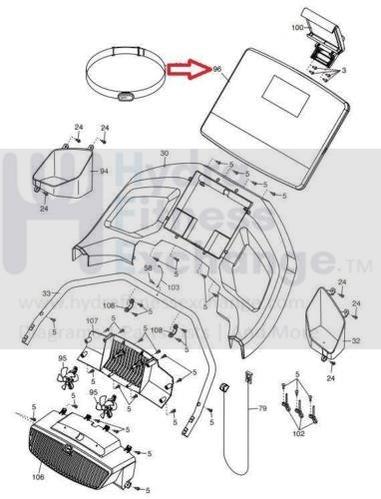 Display Console 384465 ETPF15116 385532 Works With Proform Pro 5000 Treadmill - Image 4
