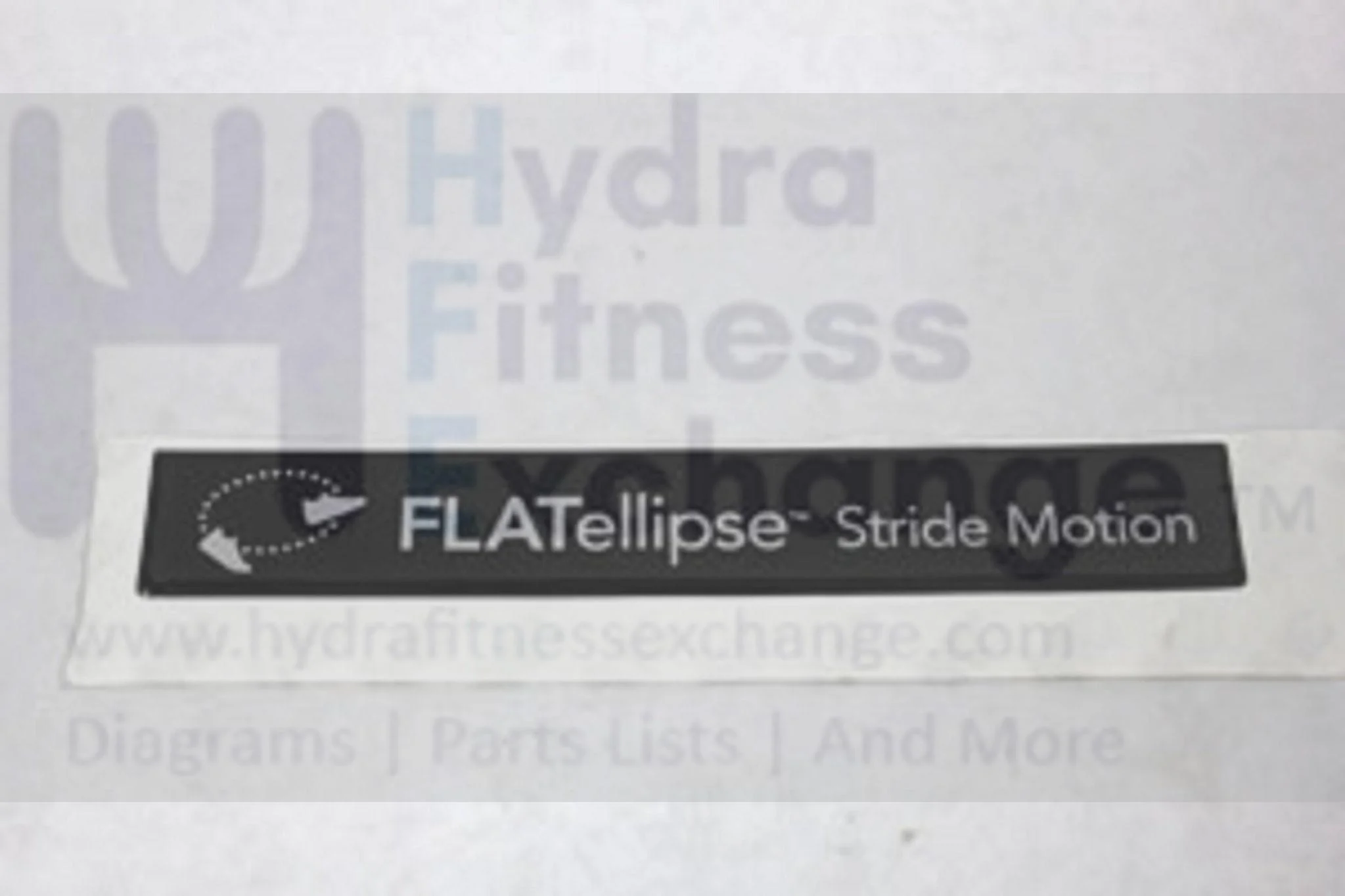 Horizon Fitness Elliptical Link Arm Accent Piece E Decoration Decal 1000107430
