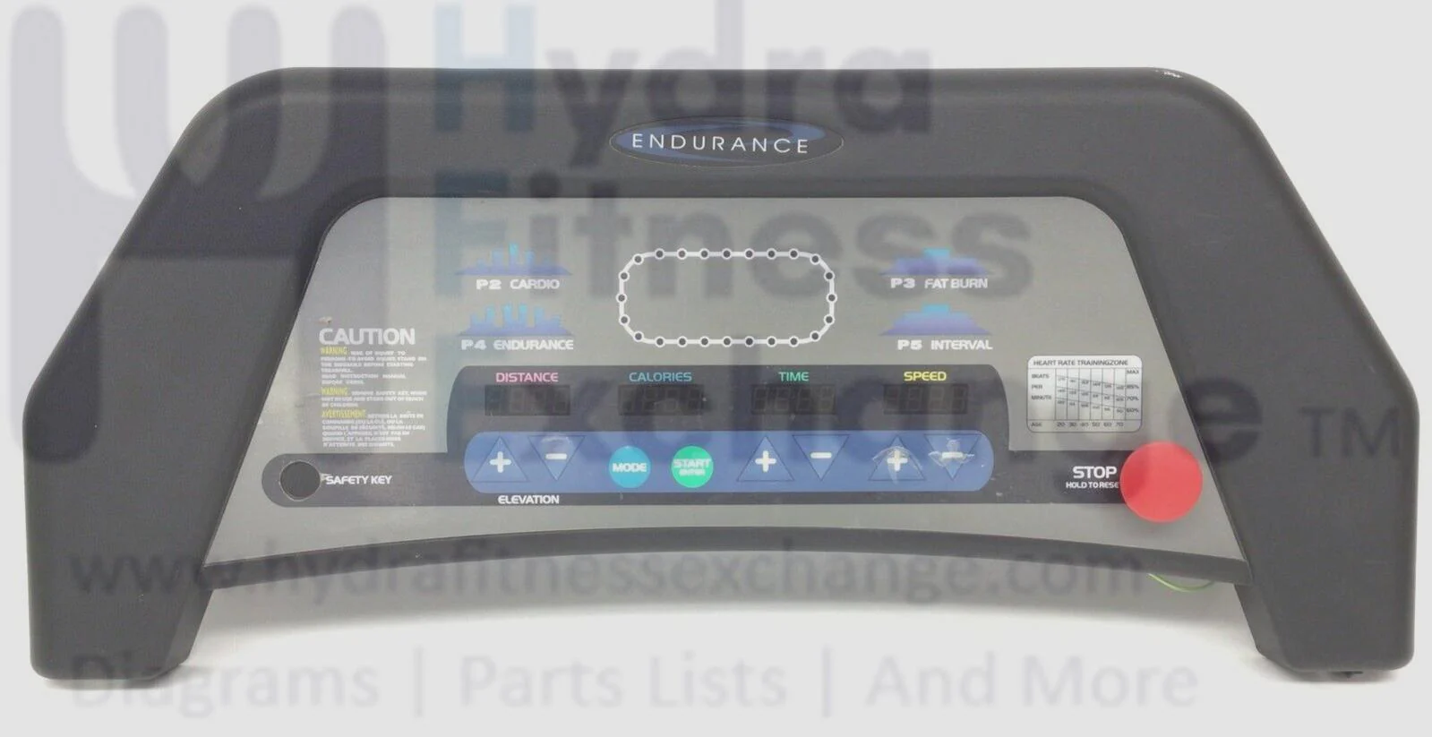 Endurance Body Solid 5K Treadmill Display Console Panel