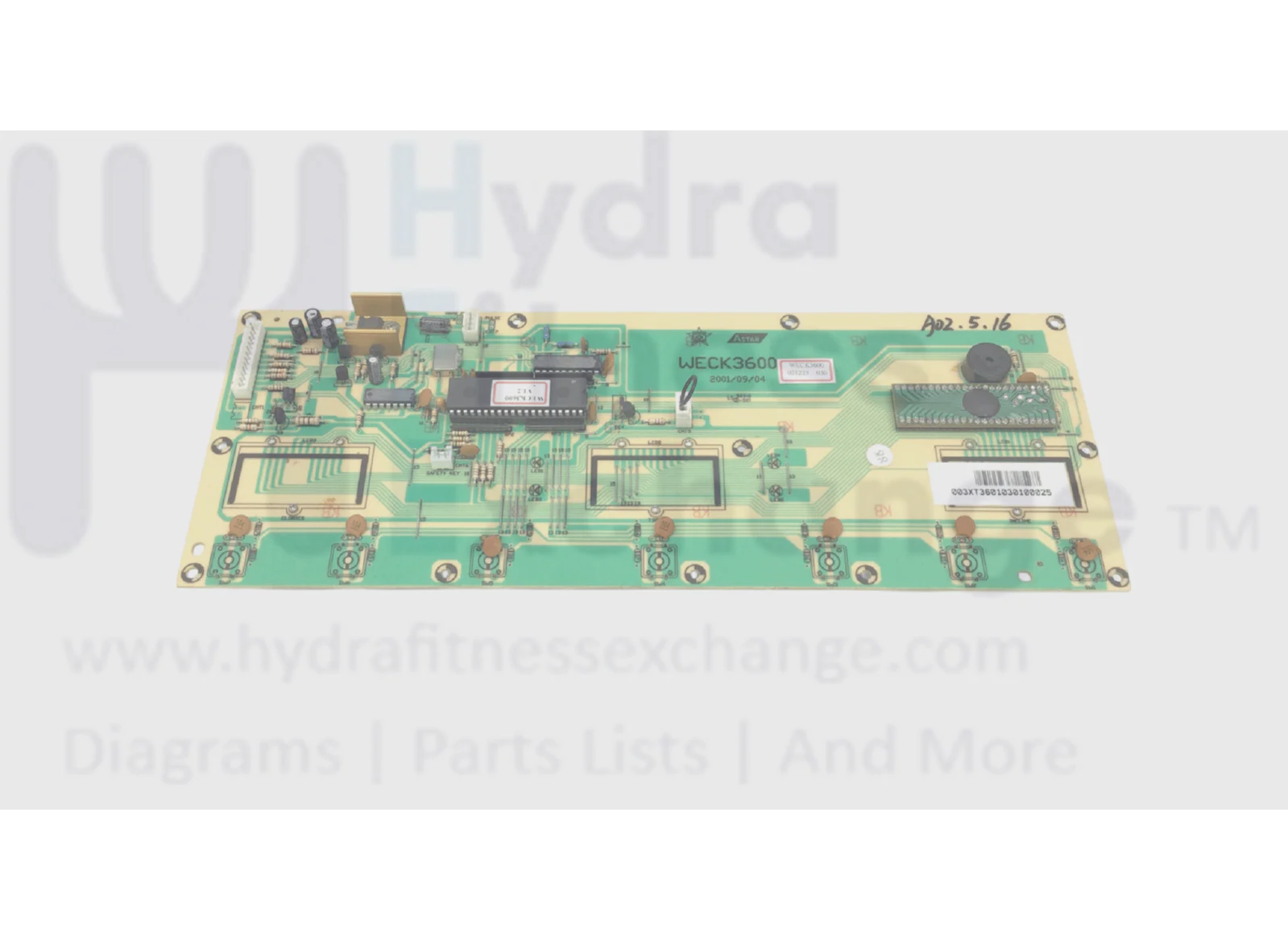 Endurance XT360 Treadmill Display Console Board 021223 - Image 2