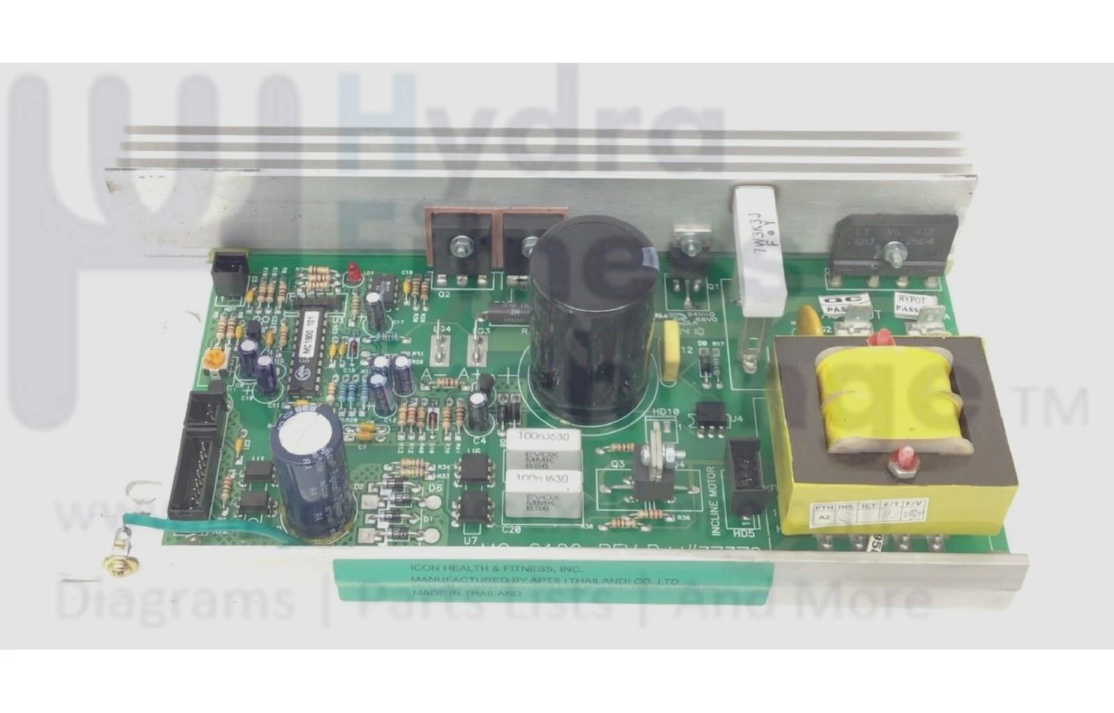 Epic FreeMotion Image Treadmill Lower Motor Control Board Controller 207763