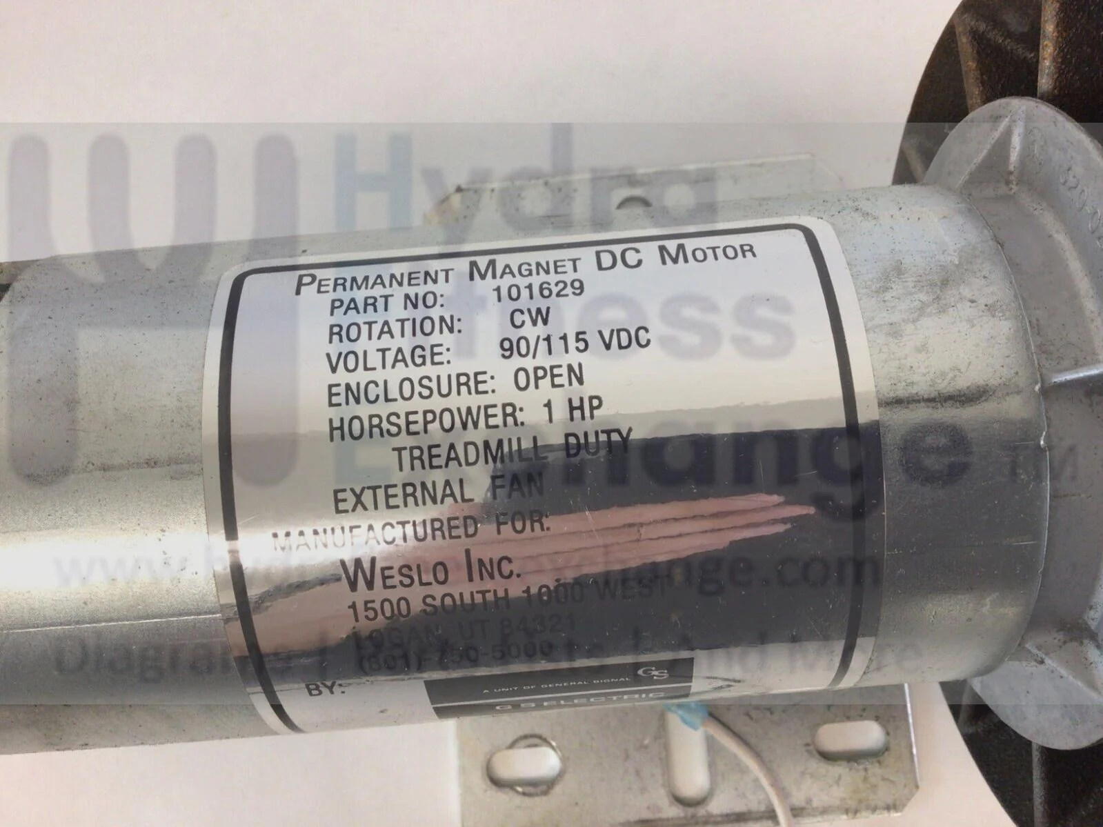 Epic Image Life Styler Proform Treadmill DC Drive Motor with Flywheel 101629 - Image 3
