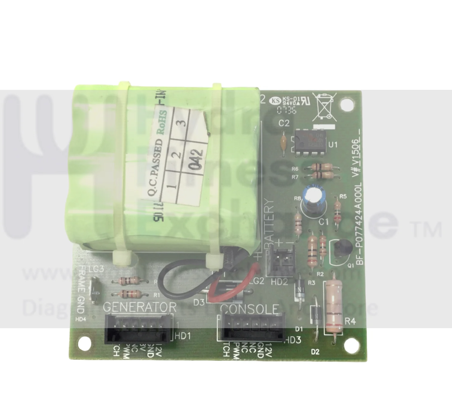 Epic NordicTrack Elliptical Circuit Board MFR-P077424A000L & 264441 & 001-0739