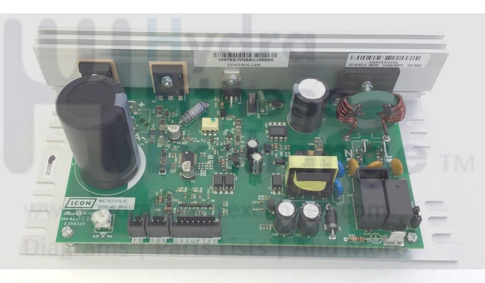Epic Nordictrack Proform Treadmill Lower Motor Control Board Controller 386816 Formerly 392478