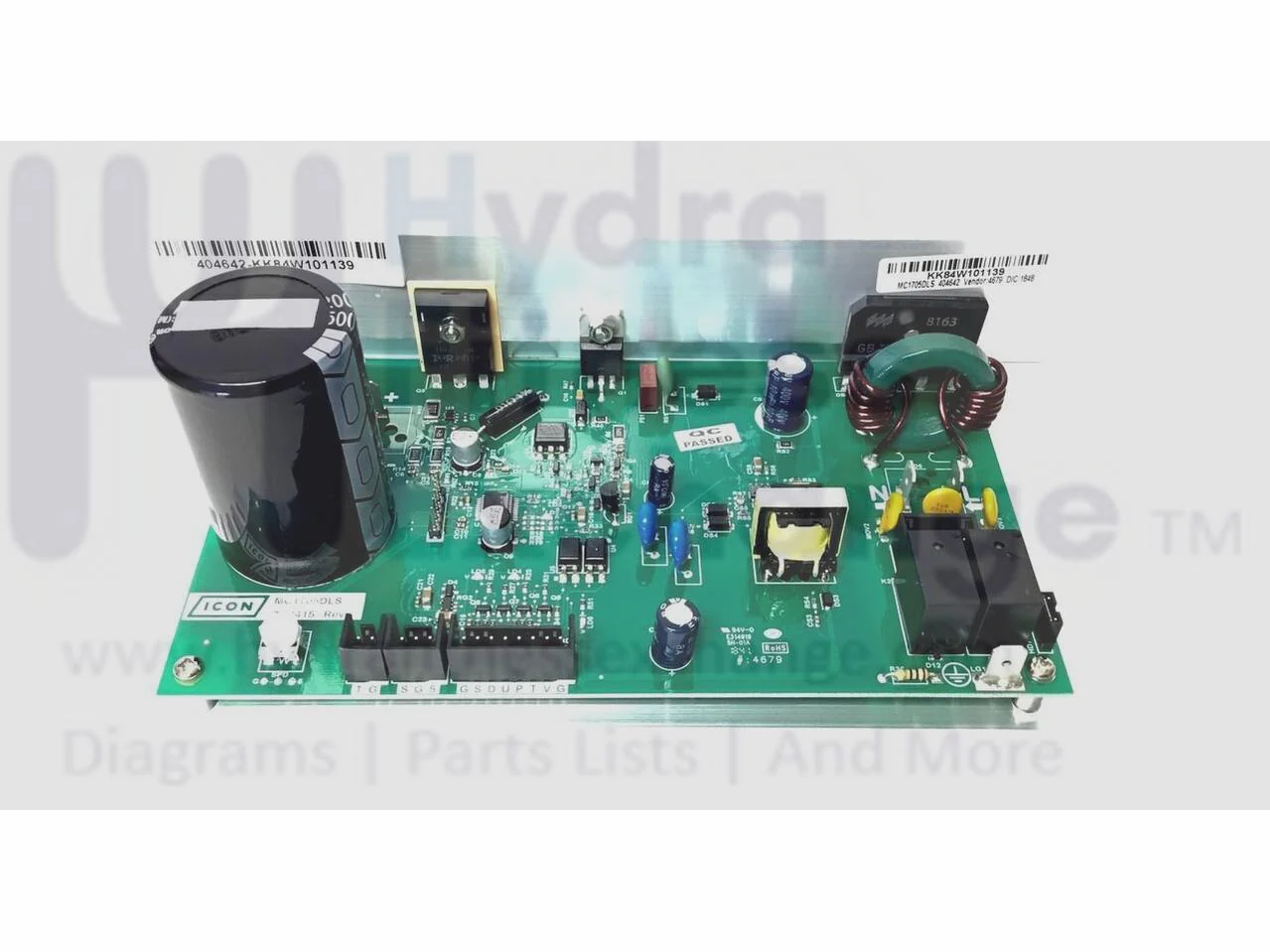 Epic Weider ProForm Icon Treadmill Lower Motor Control Board Controller 408937