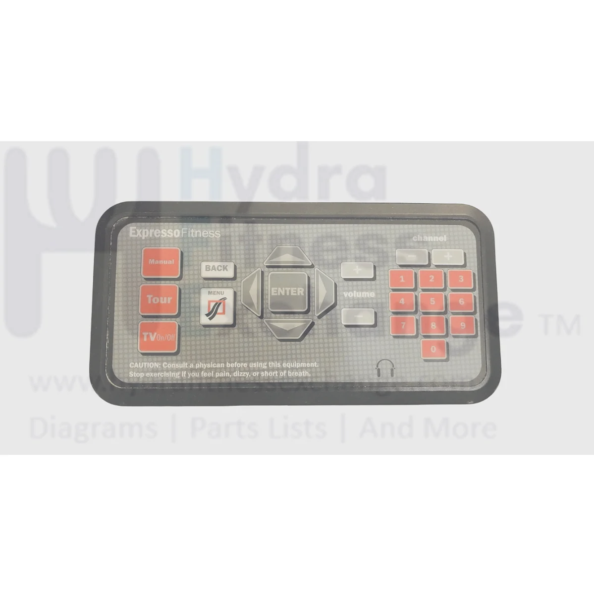 Expresso Fitness Upright Bike S2U Console Display Control Module Panel - Image 2