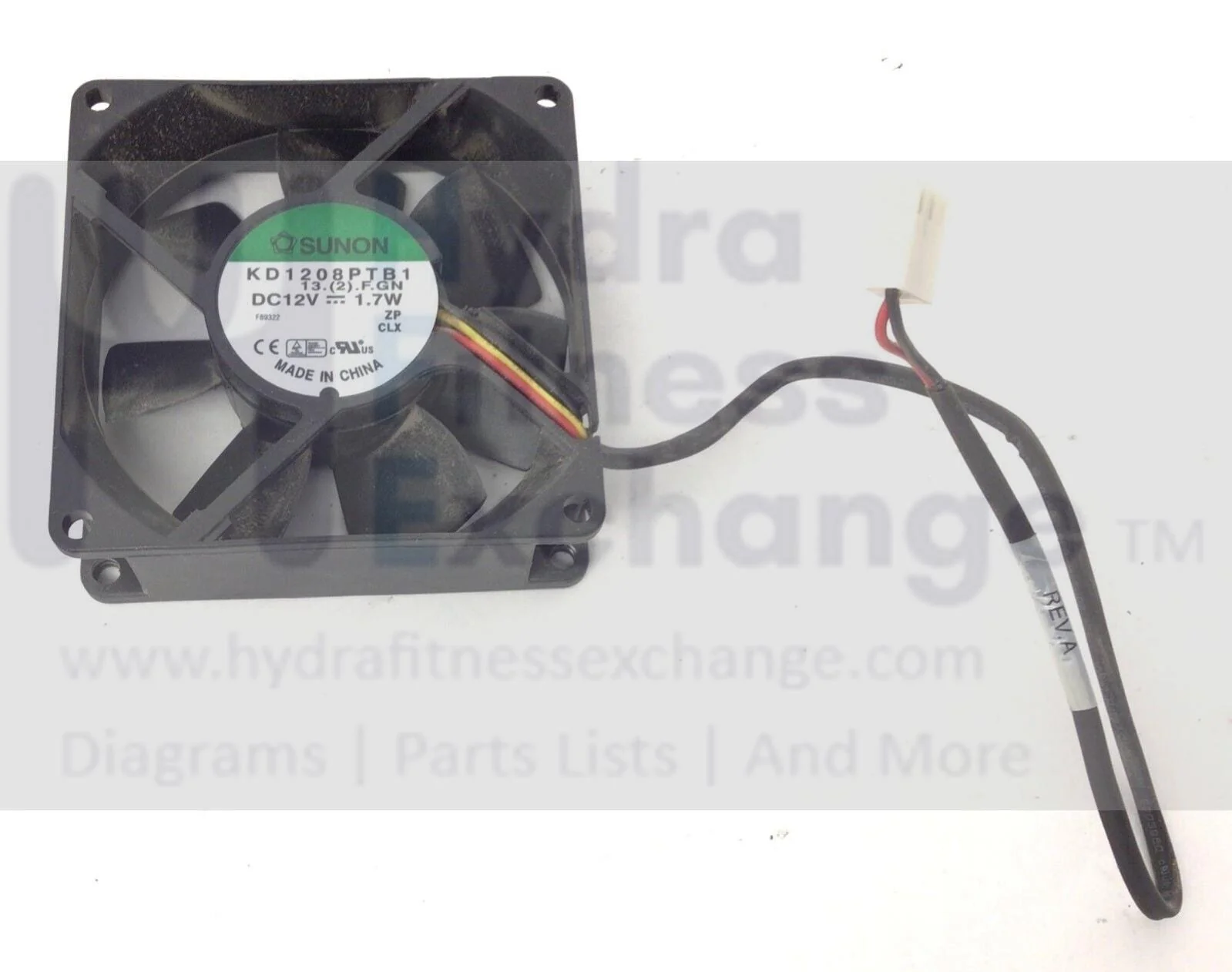 Expresso S3R WIN Stationary Bike Display Console Fan 6000.0019.01