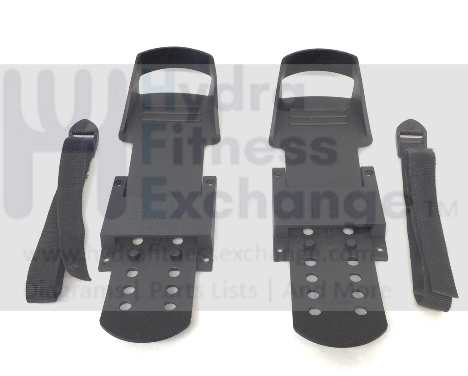 First Degree Fitness E-520 Fluid Rower Black Foot Plate with Buckle Set 61063