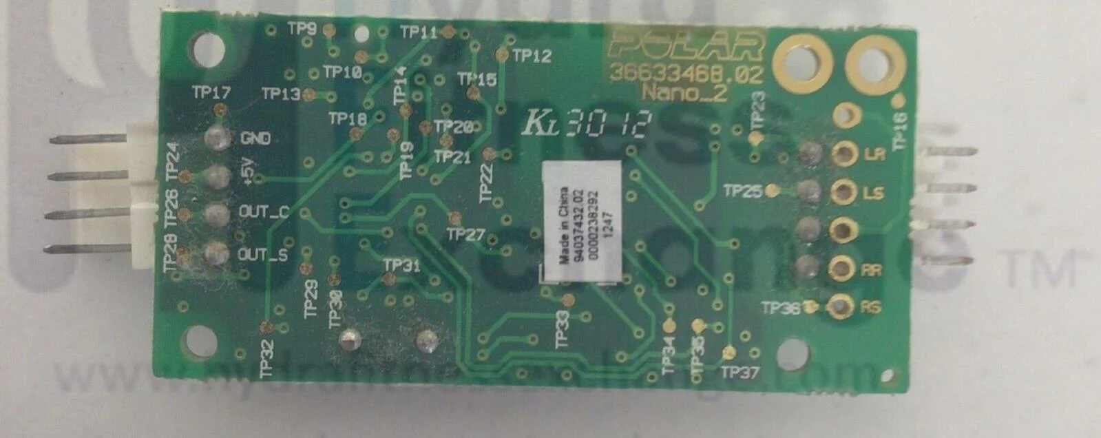 FreeMotion I11.9 Treadmill Polar Heart Rate Pulse Circuit Board I11.9IT-PHRPCB - Image 2