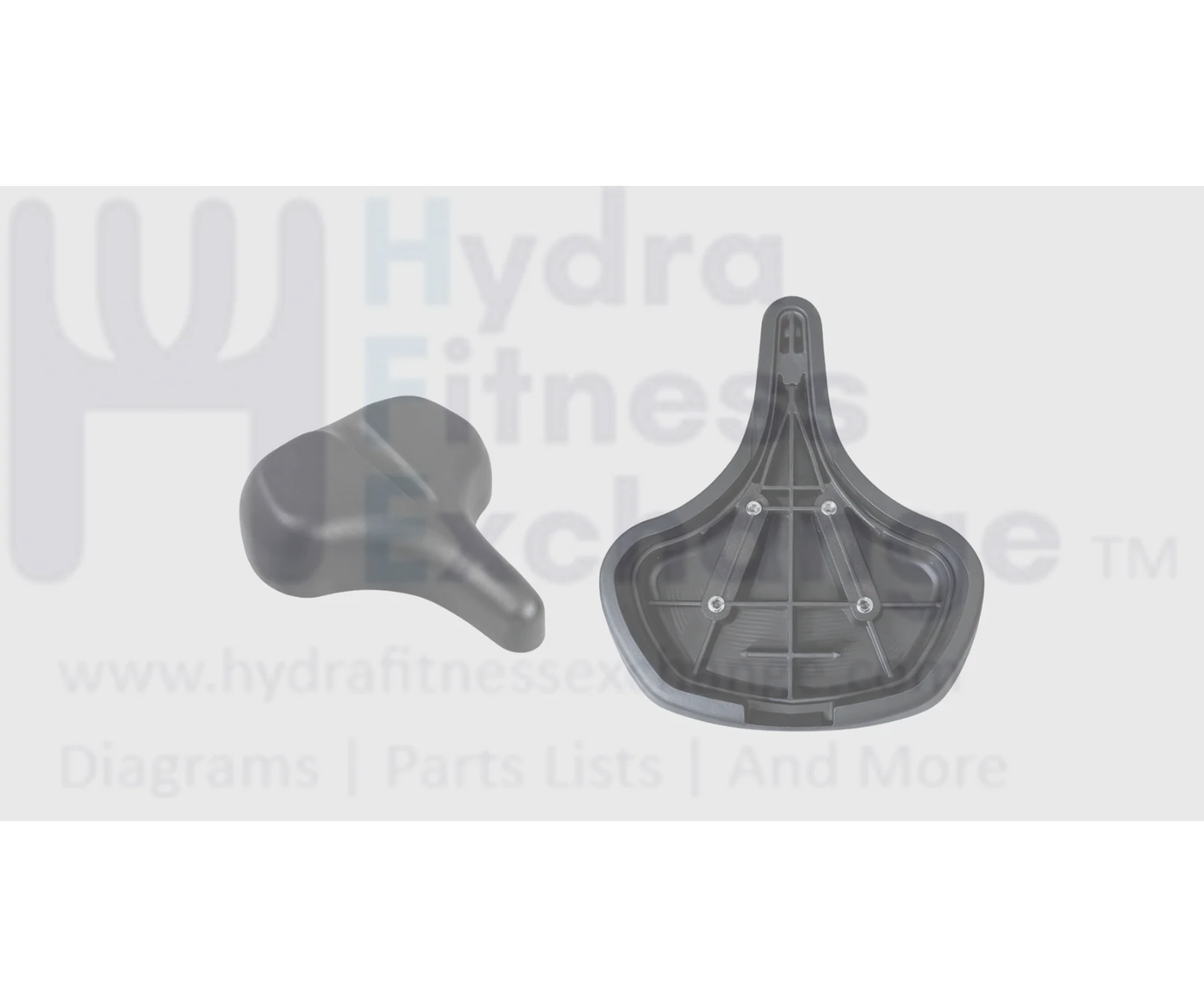 FreeMotion Indoor Cycle Saddle Seat 4 Screws Base L 323mm x W 290mm 332080