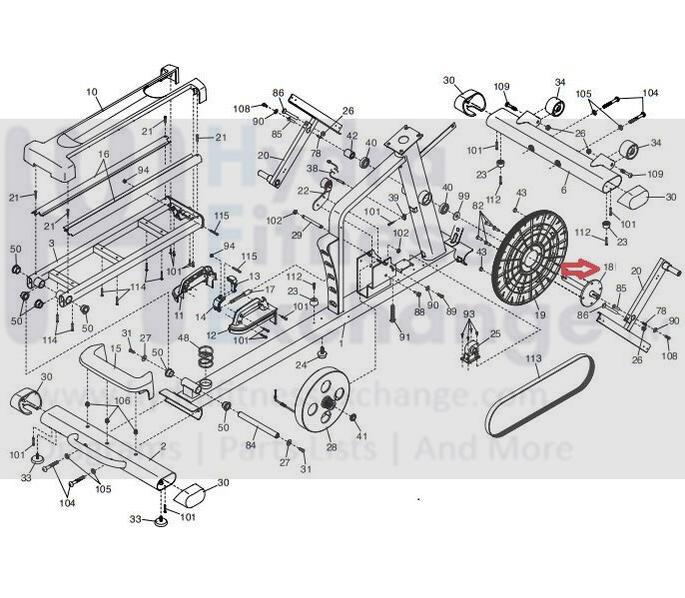 FreeMotion NordicTrack Proform Elliptical Axle Crank 338325 - Image 3