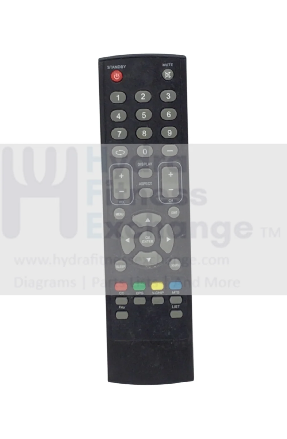 FreeMotion NordicTrack Treadmill TV Remote Control 337718