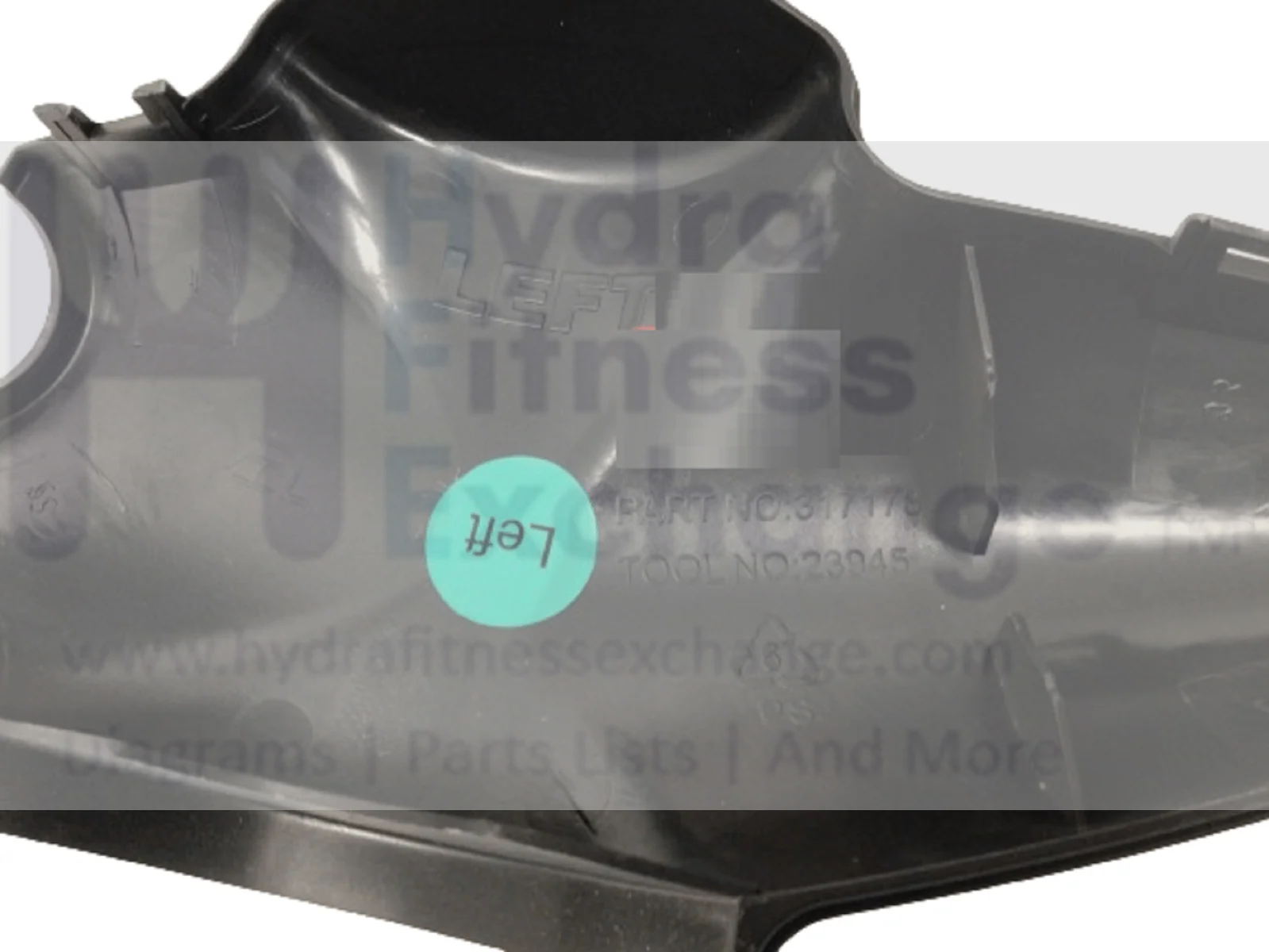 Freemotion Proform 545 550E 560 Elliptical Left Upper Body Arm Rear Cover 332170 - Image 2