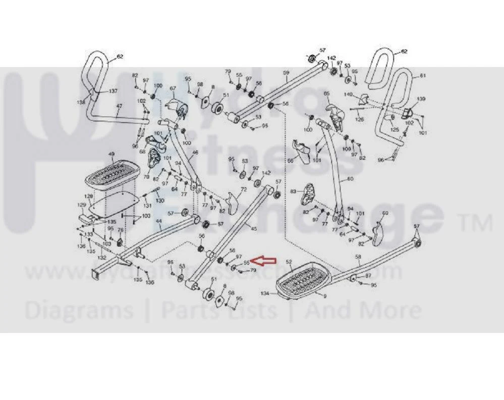 FreeMotion ProForm NordicTrack Elliptical Small Axle Cover 379978 - Image 2