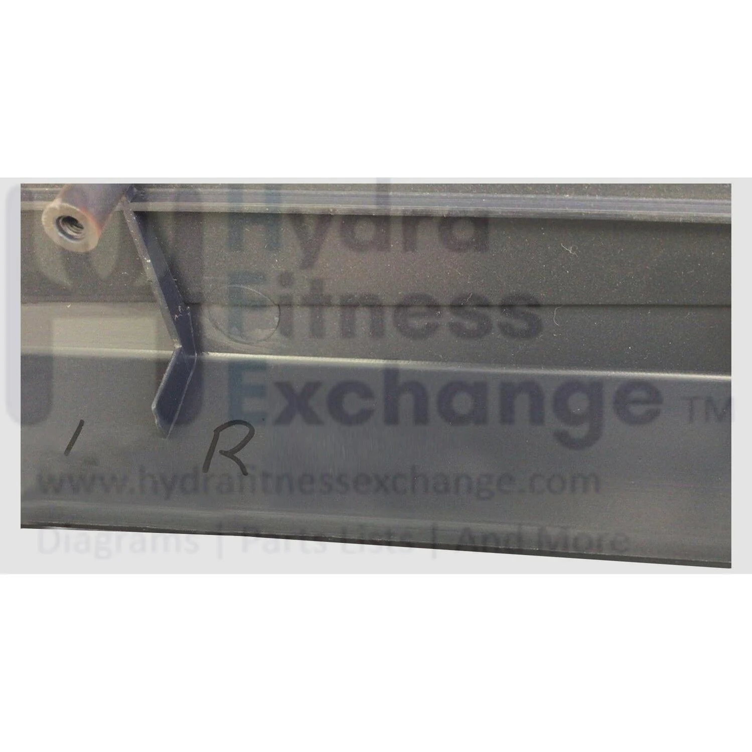 Freemotion XTR 90 SFTL189100 -189101 Treadmill Right Foot Rail MFR-304021 304515 - Image 3