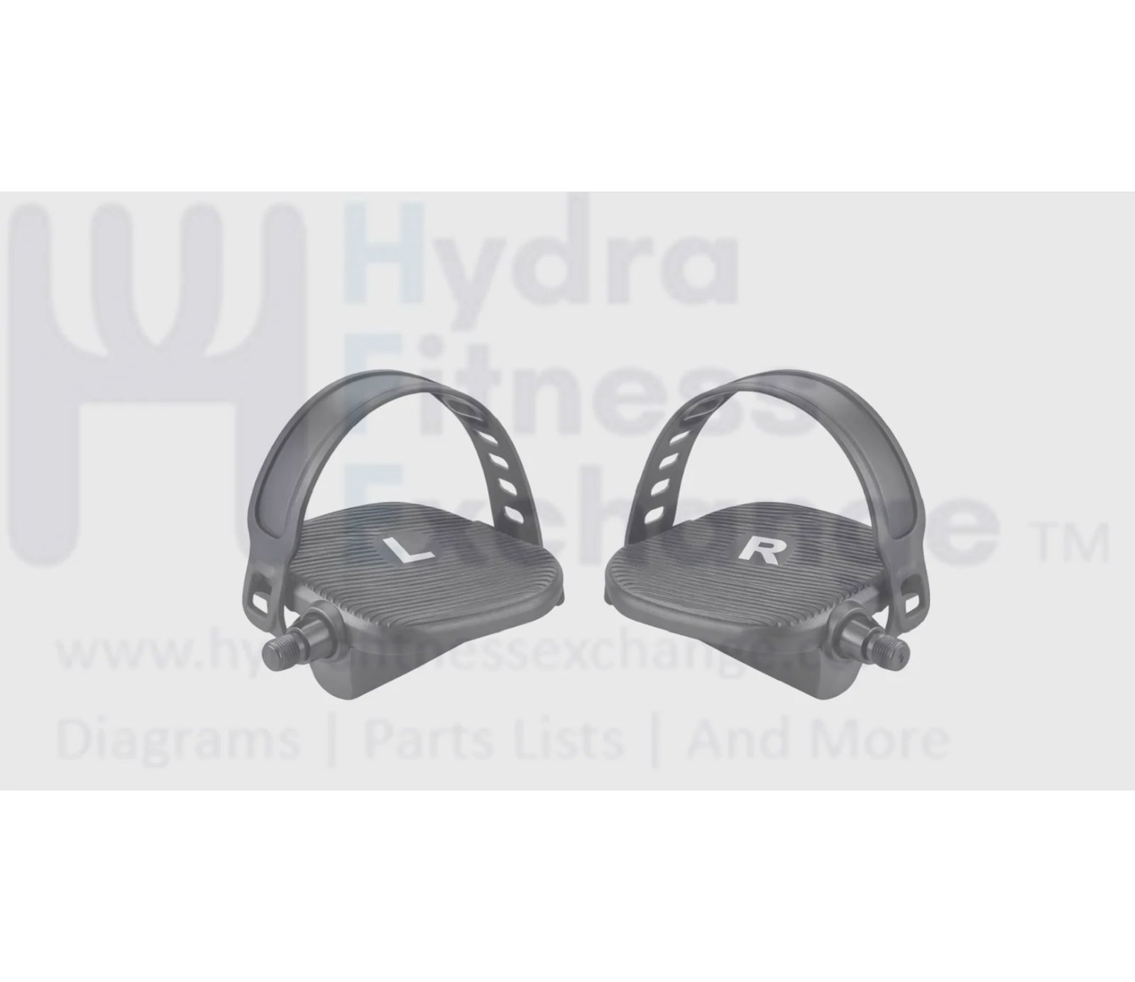 Gold's Gym Stationary Bike Left & Right Pedal Pair Spindle Size  9/16"