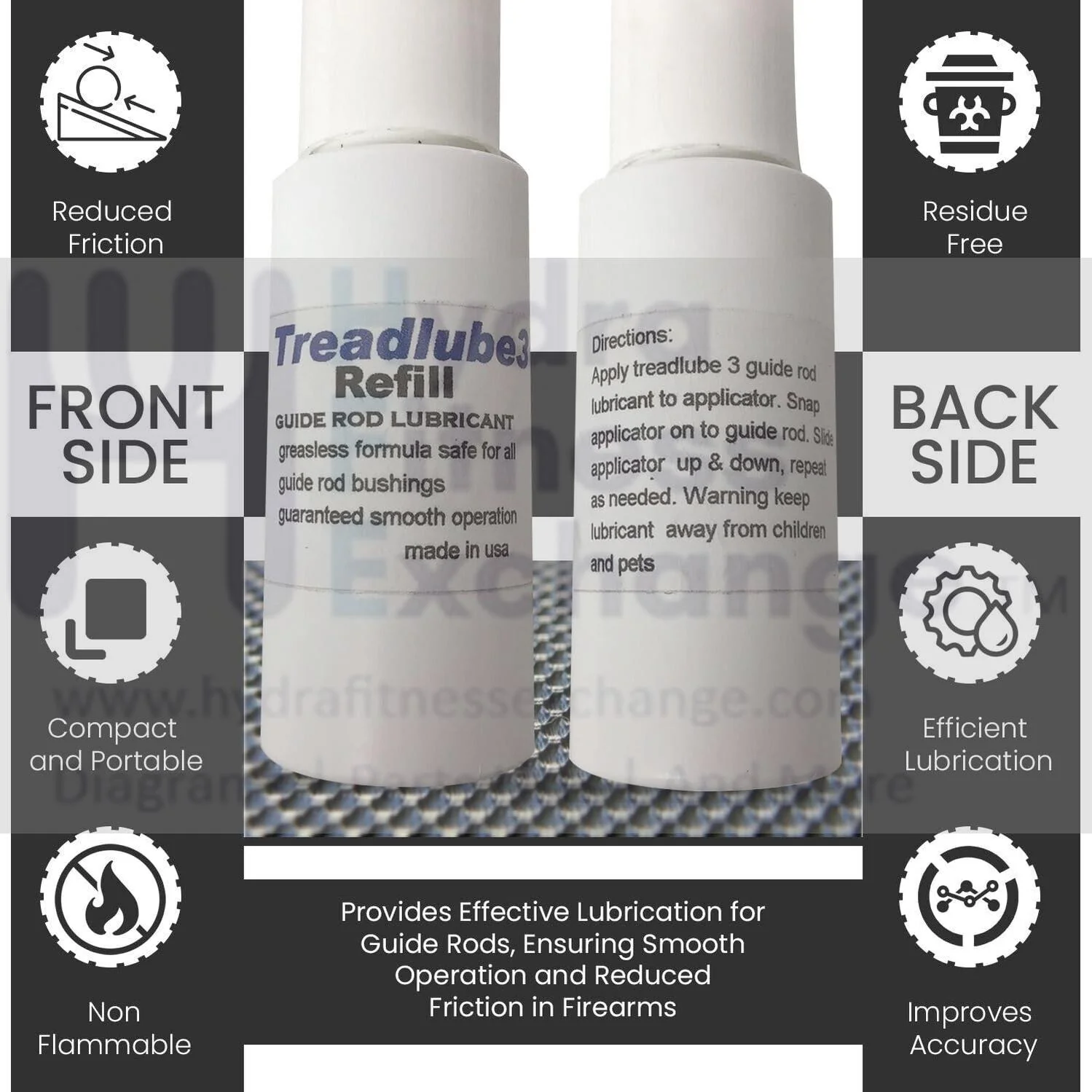 Guide Rod Lubricant with Applicator Grease-less Formula P/N GDRD-APP MADE IN USA - Image 4