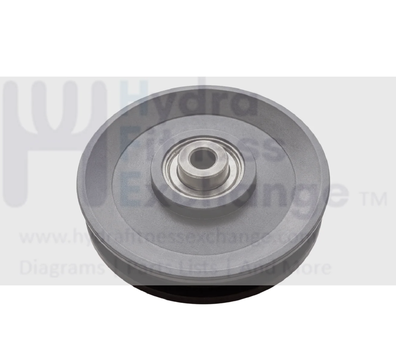 Gym Cable Pulley Wheel Nylon 118mm OD - 10mm ID x 26mm width Miscellaneous