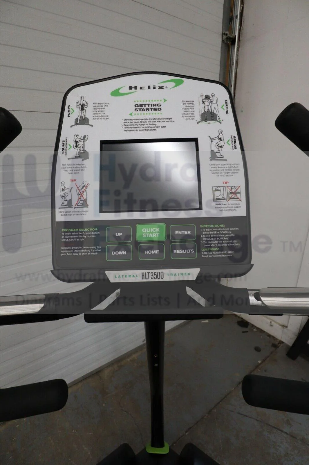 Helix HLT3500 Lateral Trainer Elliptical - Image 4