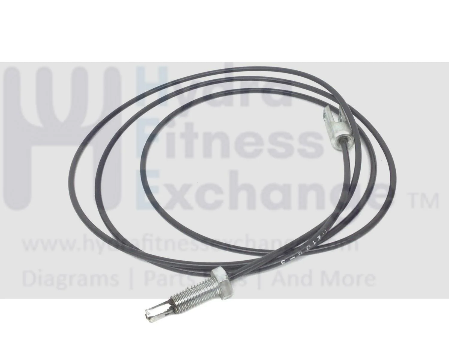 Hoist Fitness H210 HLP123 Strength System Gym Cable Threaded H210A-3 Cable 7.5"