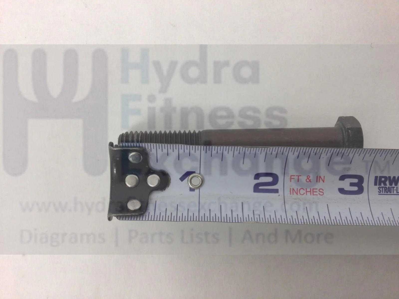 Hoist H500 Multi Station Strength System Hex Bolt 3-8Inch-16 x 3inch 11-HEX-383 - Image 2