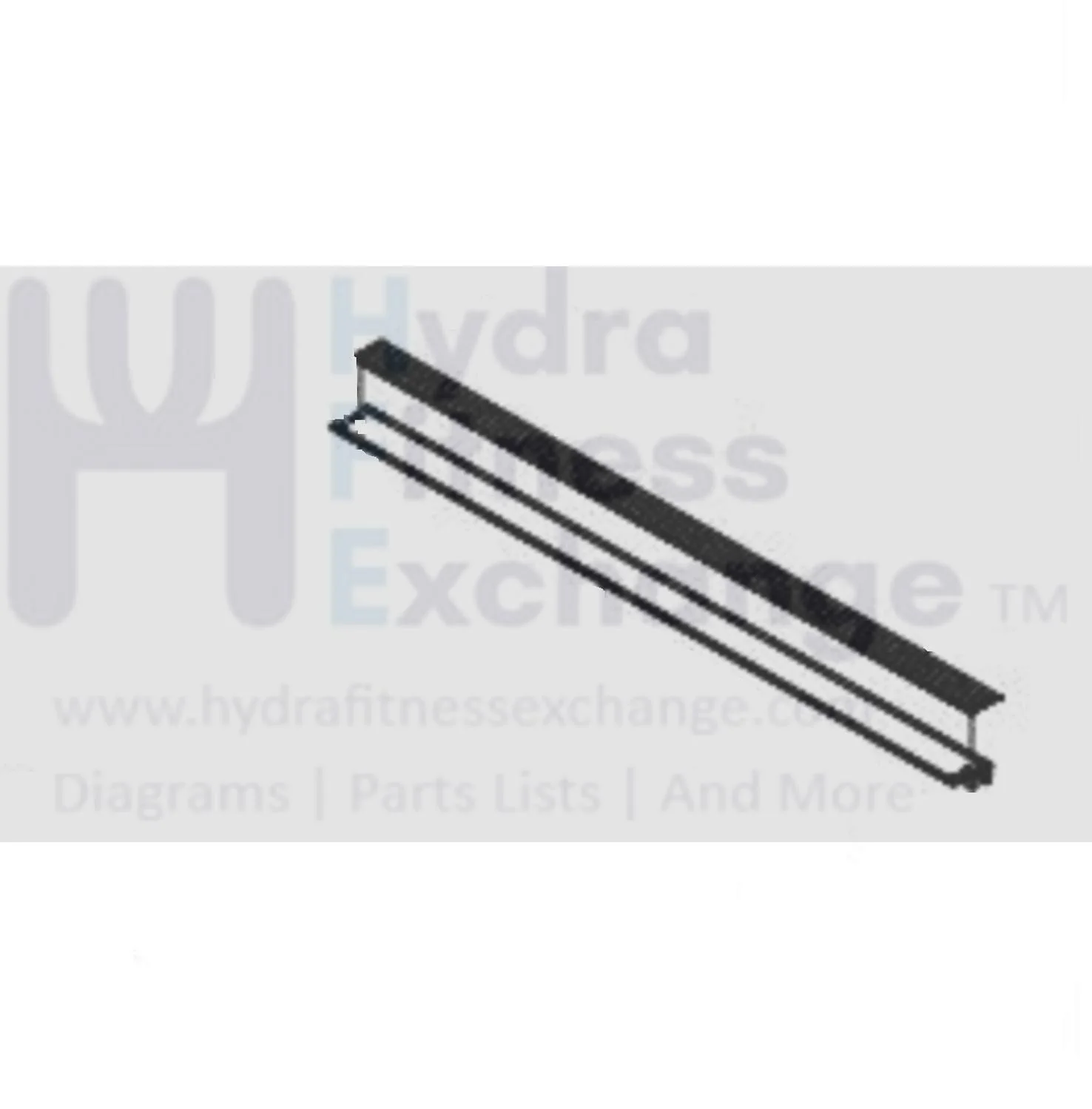 Horizon Fitness 7.8AT-04-TM1000C Treadmill Right Decorative Frame Rail 1000437880