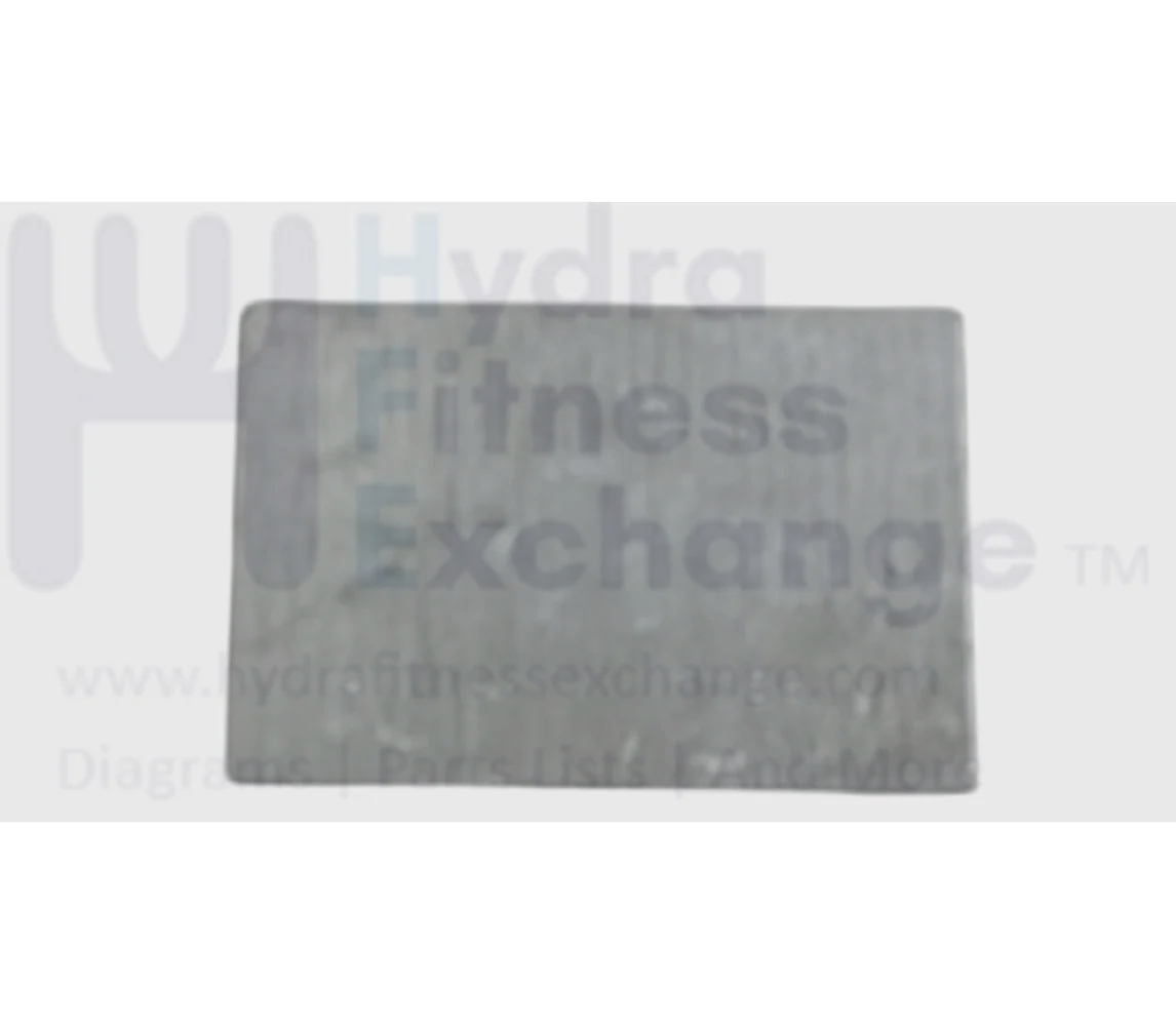 Horizon Fitness Treadmill Absorption Plate 15 x 15 1000105188