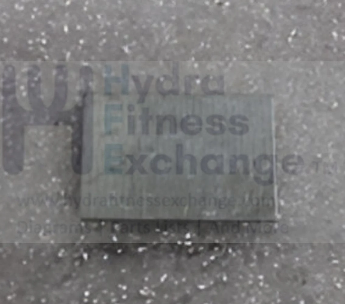 Horizon Fitness Treadmill Absorption Plate 15 x 15 1000105188 - Image 2