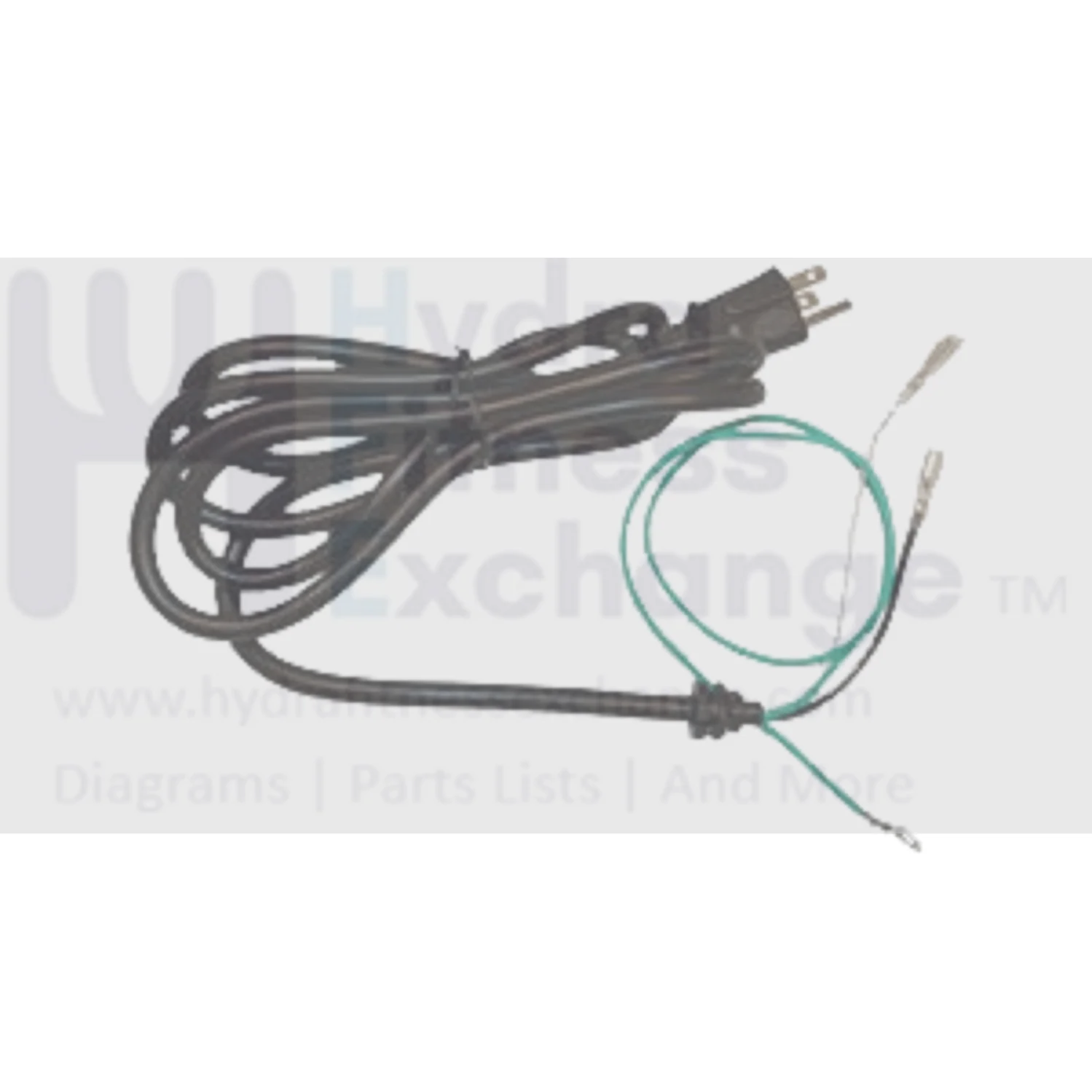Horizon Fitness Treadmill Power Cord 16AWG 2M 1000094883 - Image 2